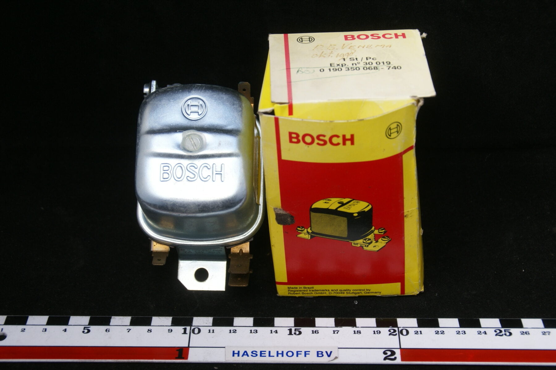 Bosch spanningsregelaar B18/20 gelijkstroom 12V -0