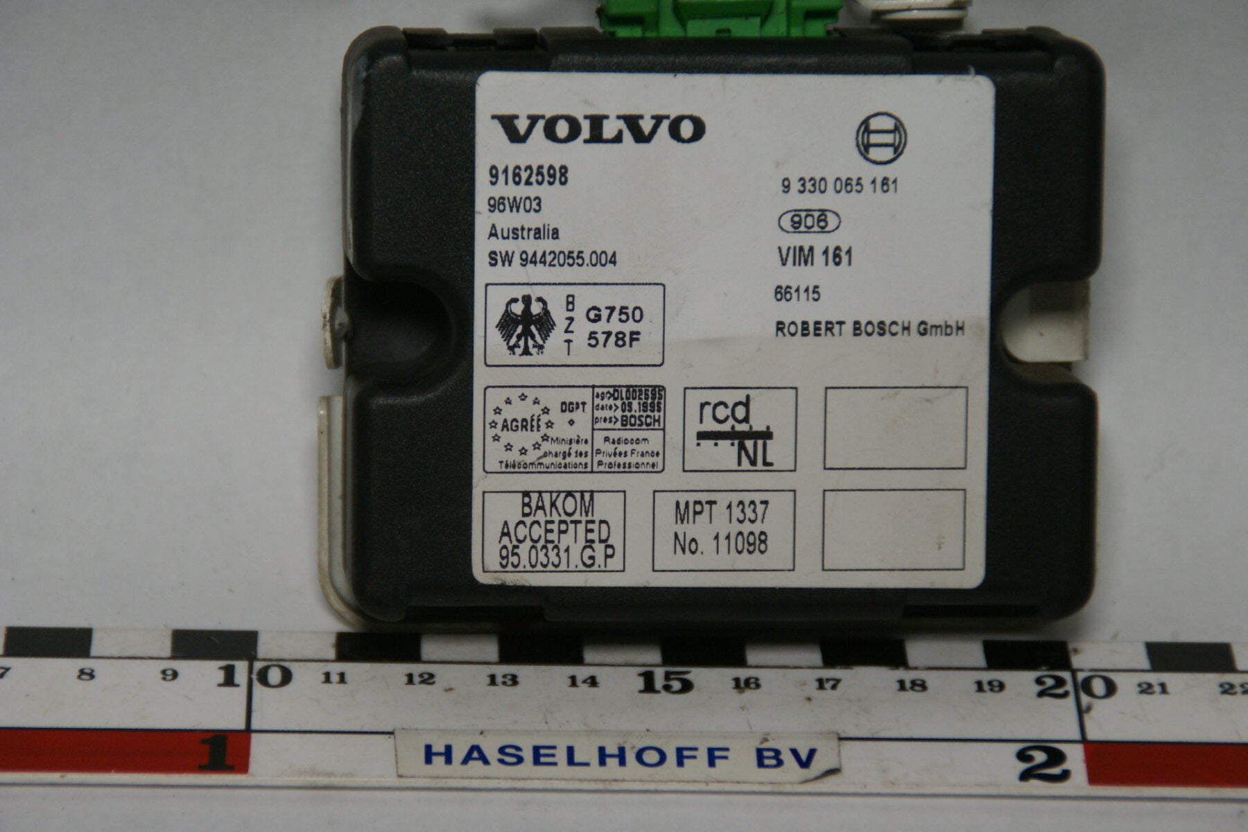 Volvo Bosch control unit central lock 9162598-0