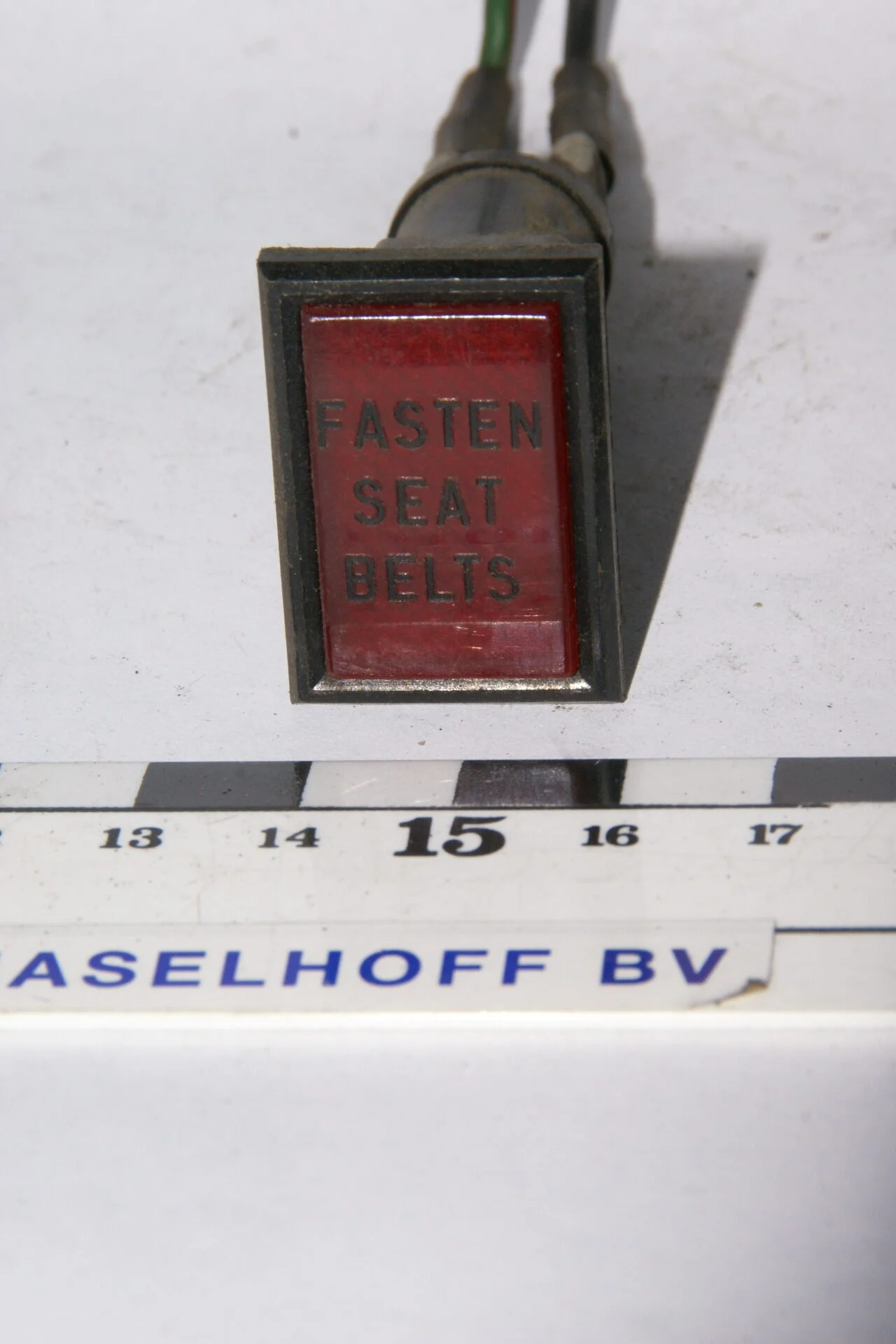 lampje Fasten seatbelt 160111-2201-0
