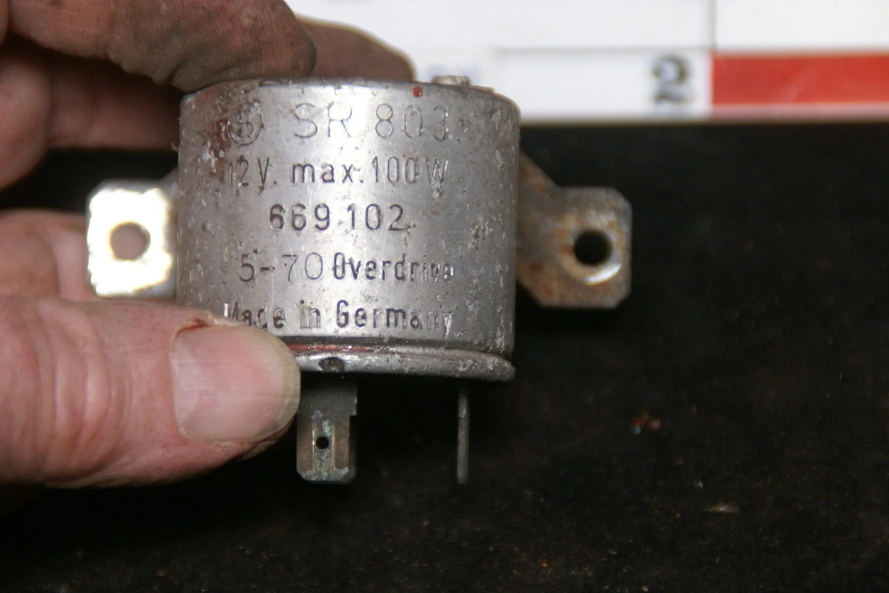origineel overdrive relais 3-polig 669102-0
