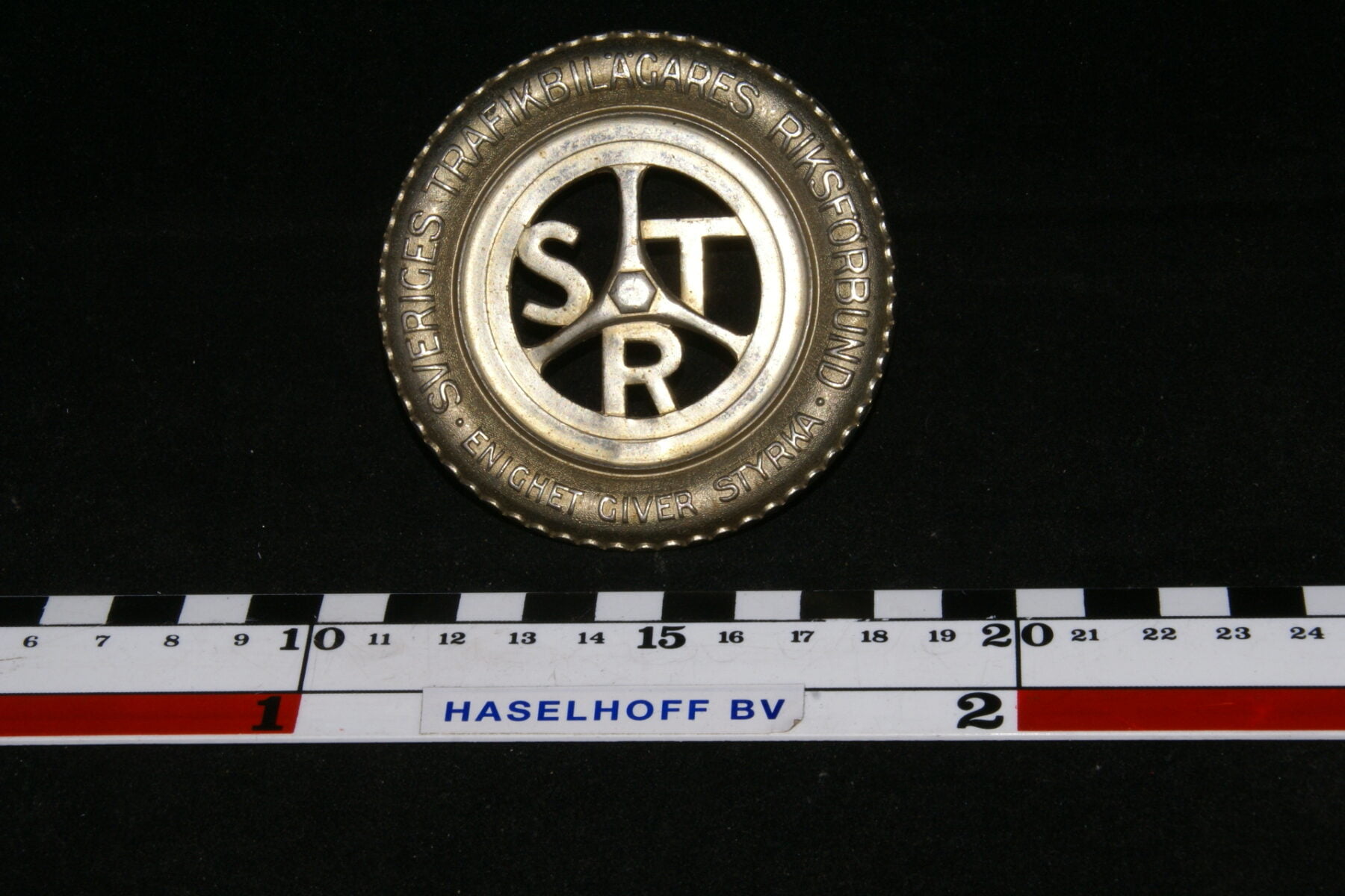 badge STR SVERIGES TRAFIKBILÄGERES RIKSFORBUND *** 141100-0711-0