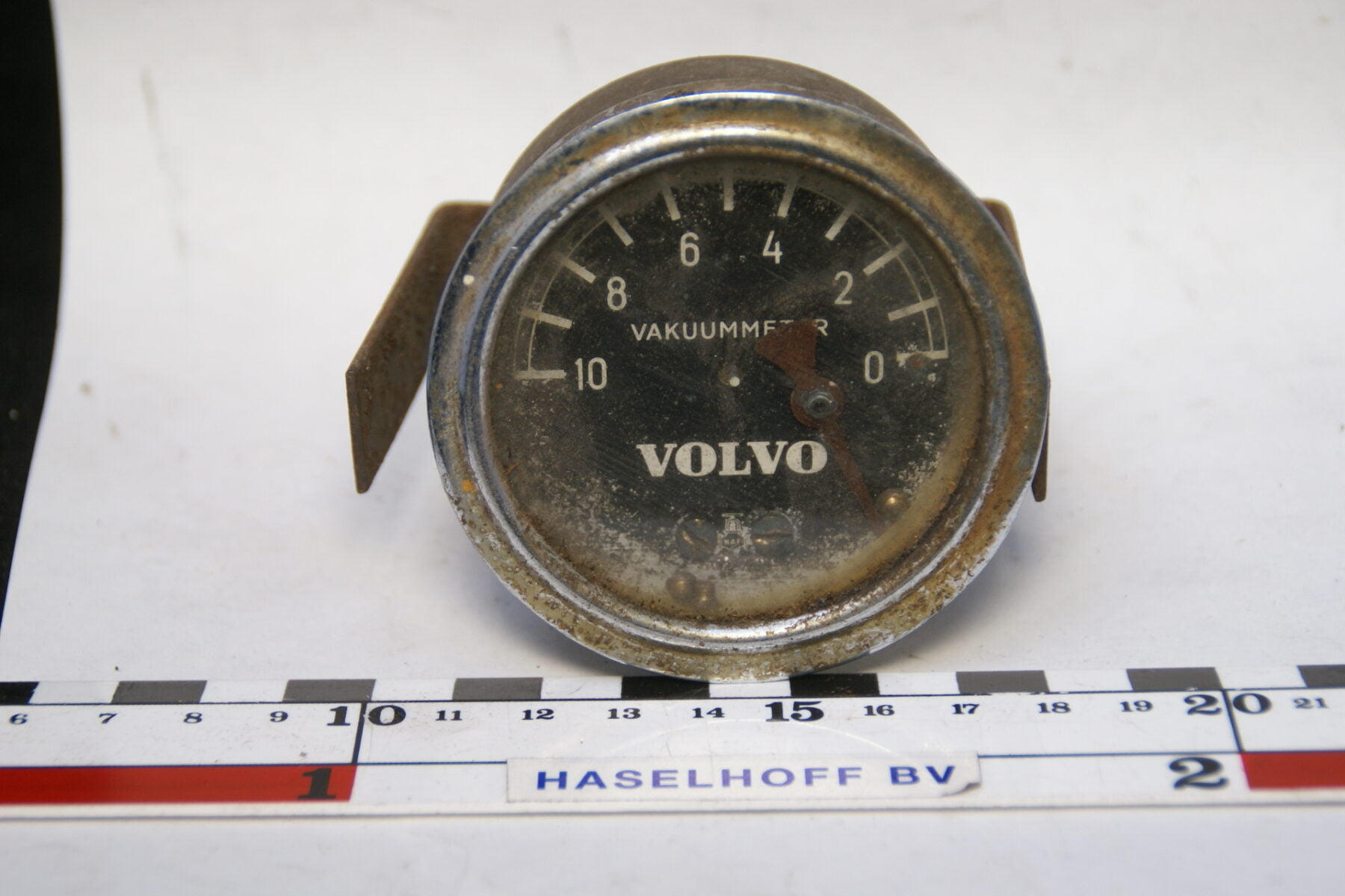 vacuummeter Volco ca 80mm 40'er jaren 160224-3334-0