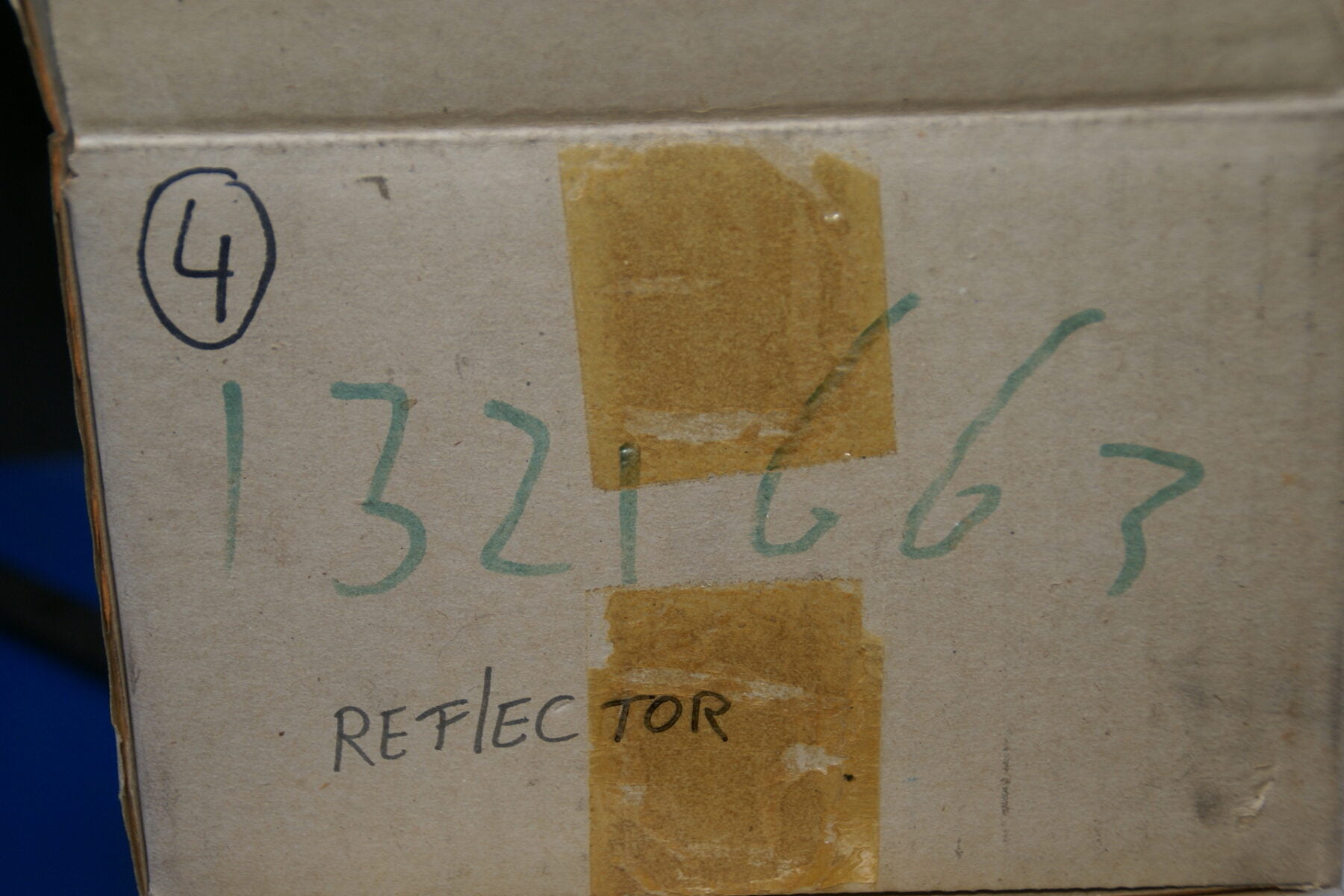 koplampreflector in doos 1321663-0
