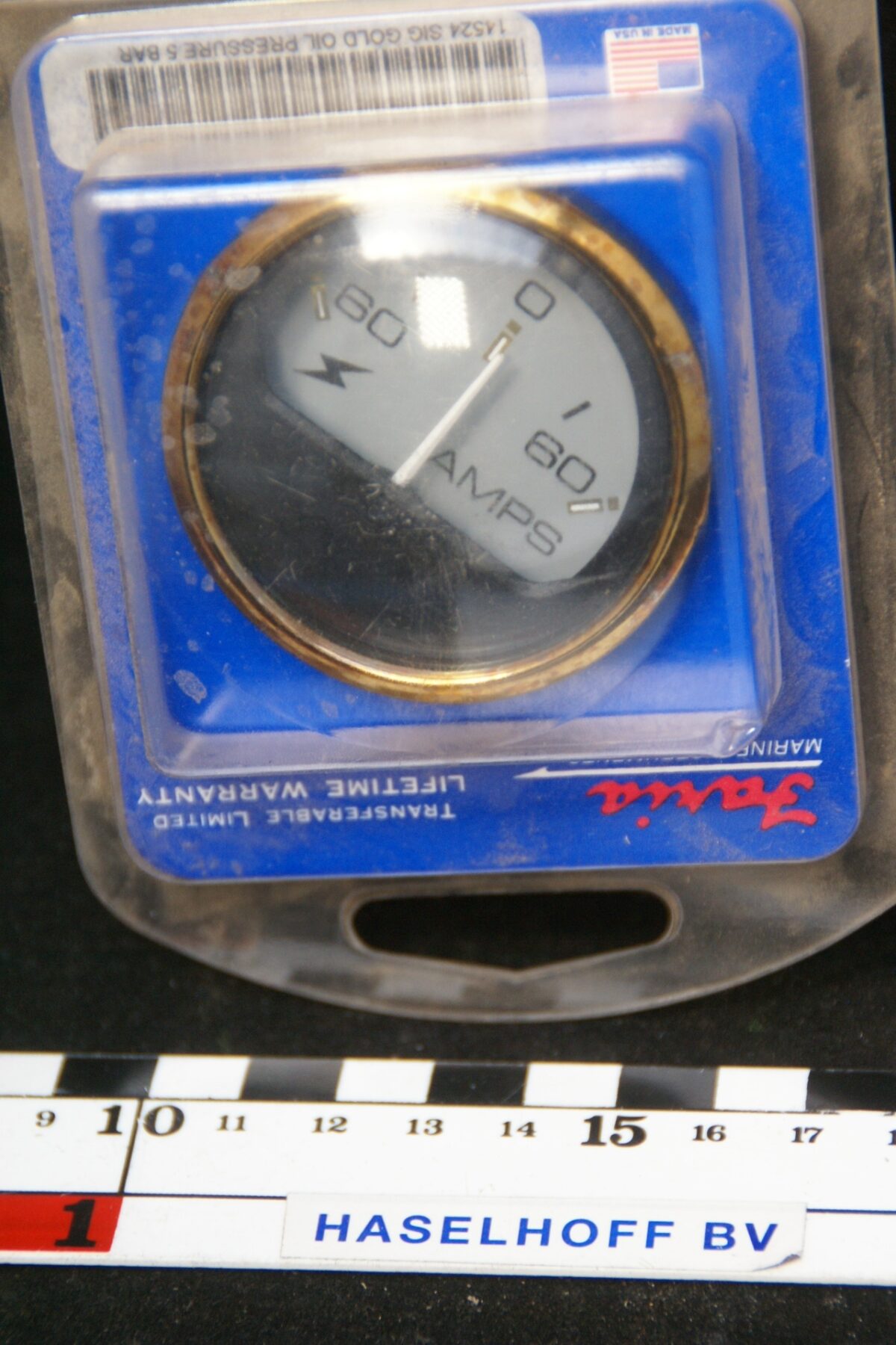 amperemeter marine NOS in doos 160411-3981-0