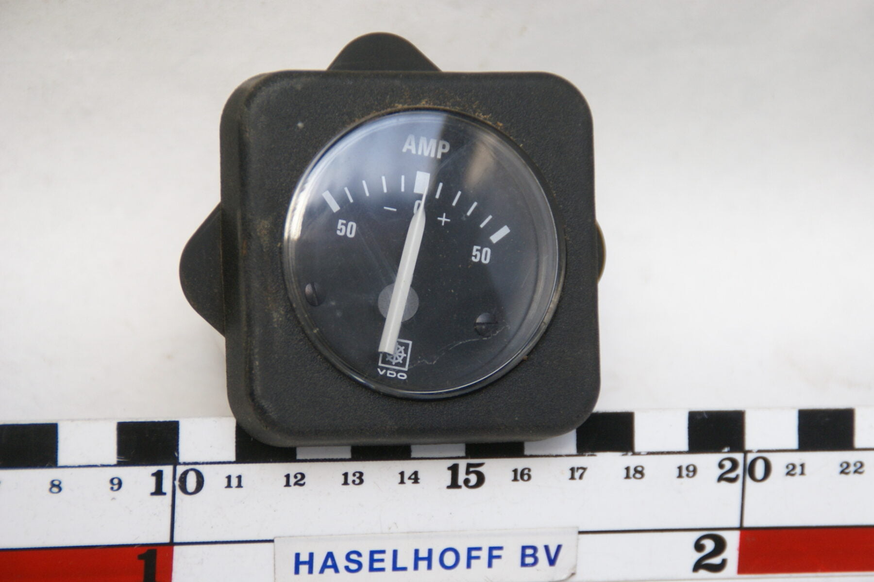 VDO amperemeter met glas 160411-3982-0