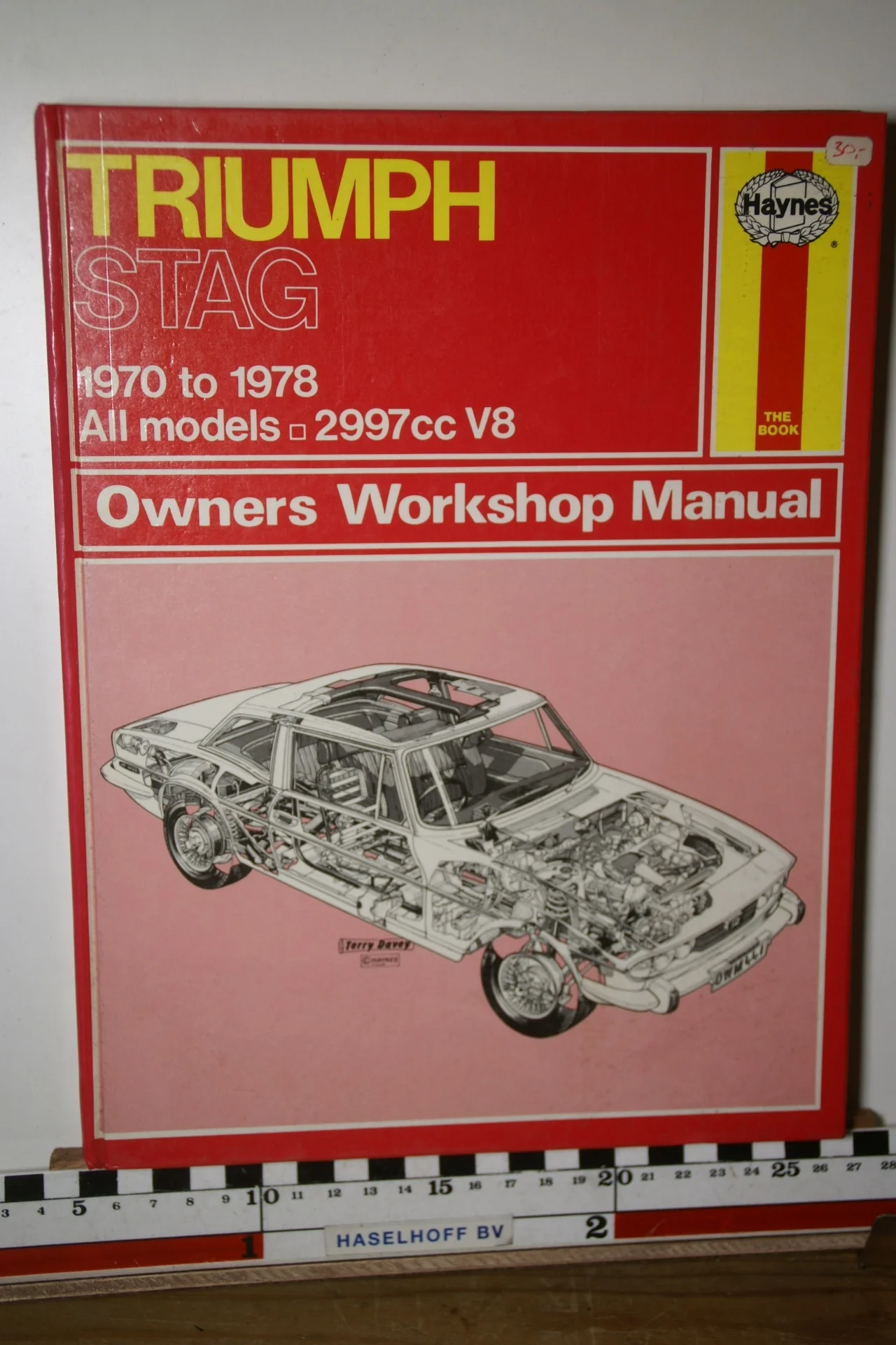 Haynes Triumph STAG Owners Workshop Manual 180205-3705-0