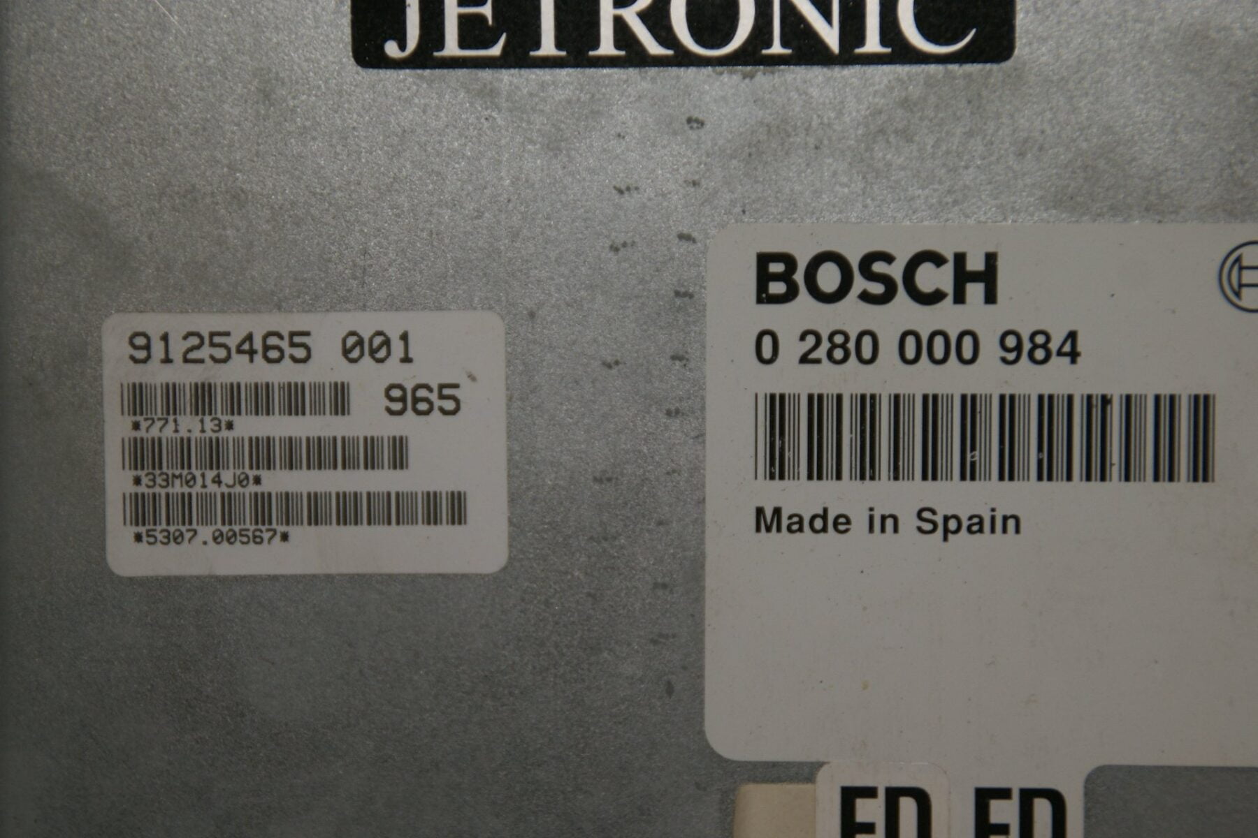 DSC00354 ecu BOSCH Jetronic  FD Volvo B230ET