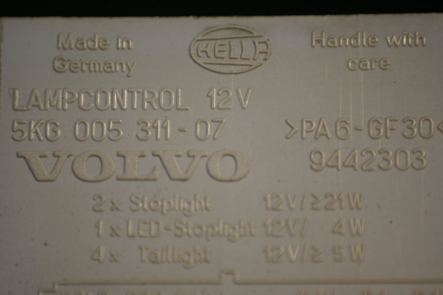 DSC00954 Volvo relais lampcontrol 9442303