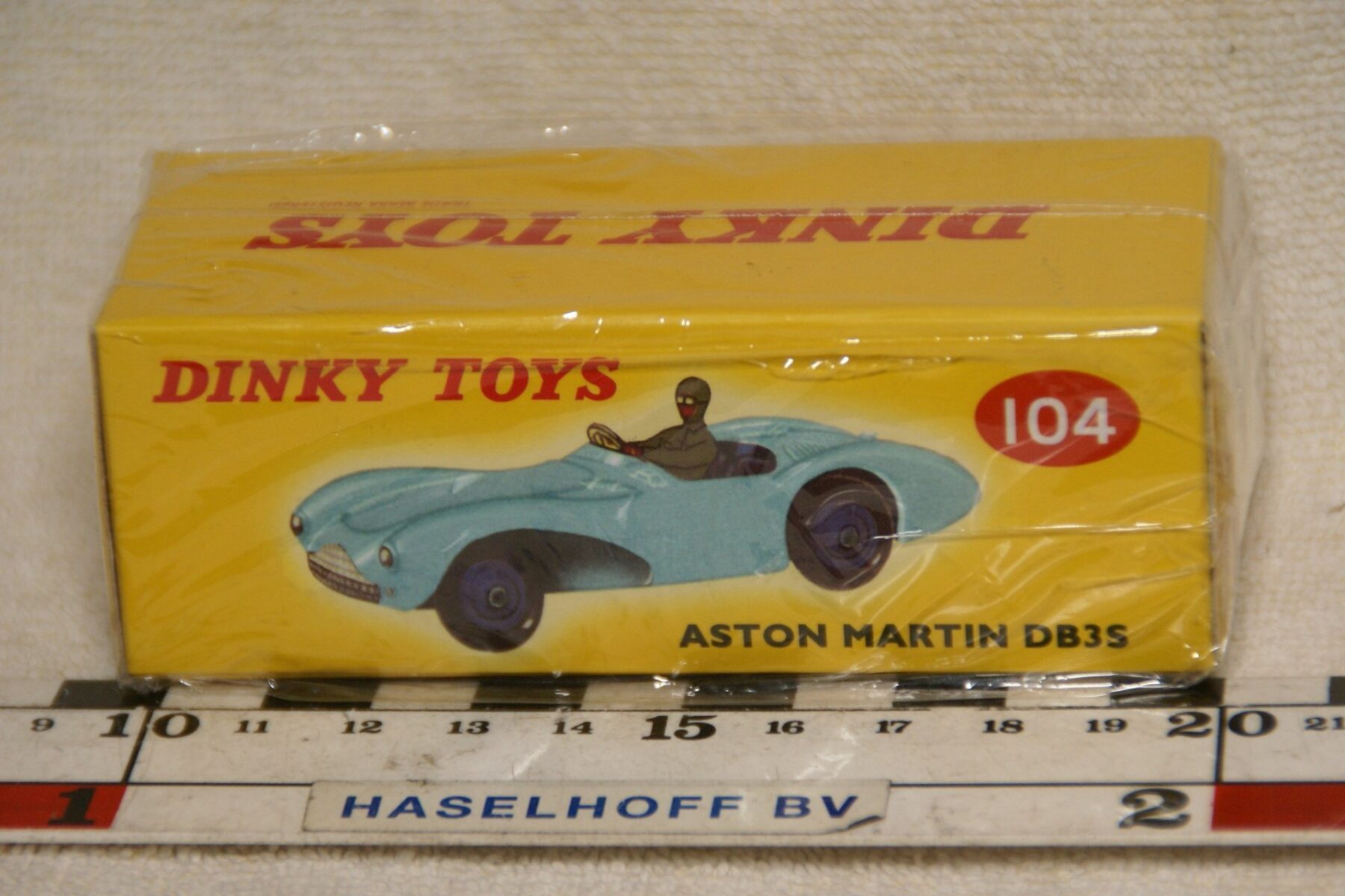 DSC08652 Aston Martin DB3 groen 1op43 Atlas Dinky Toys 4659130 MB