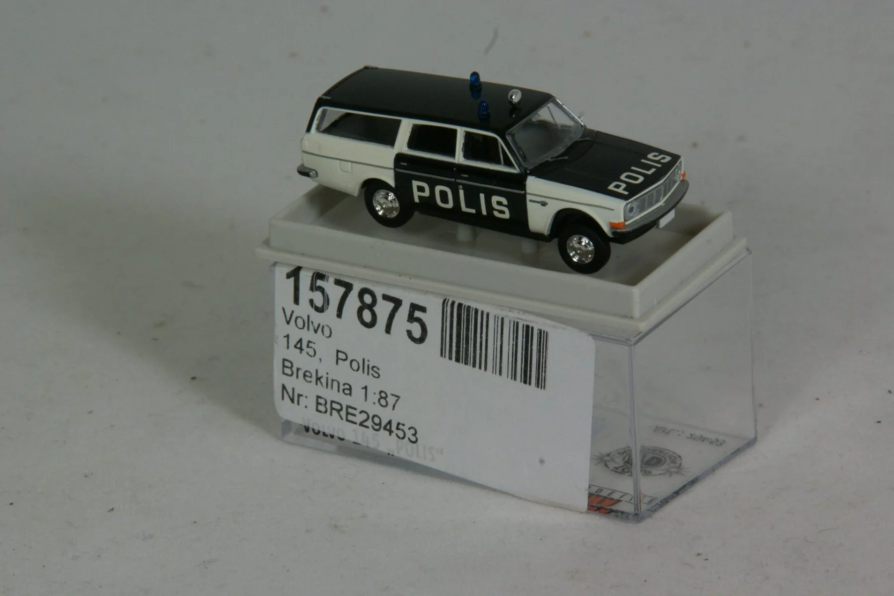 DSC00745 miniatuur Volvo 145 polis 1op87 Brekina 157875 MB