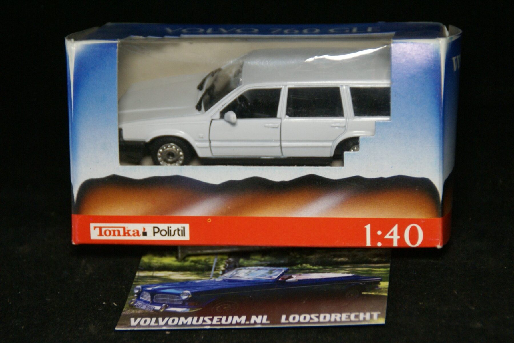 DSC03118 miniatuur Volvo 765GLE wit 1op40 Tonka Polistil MB