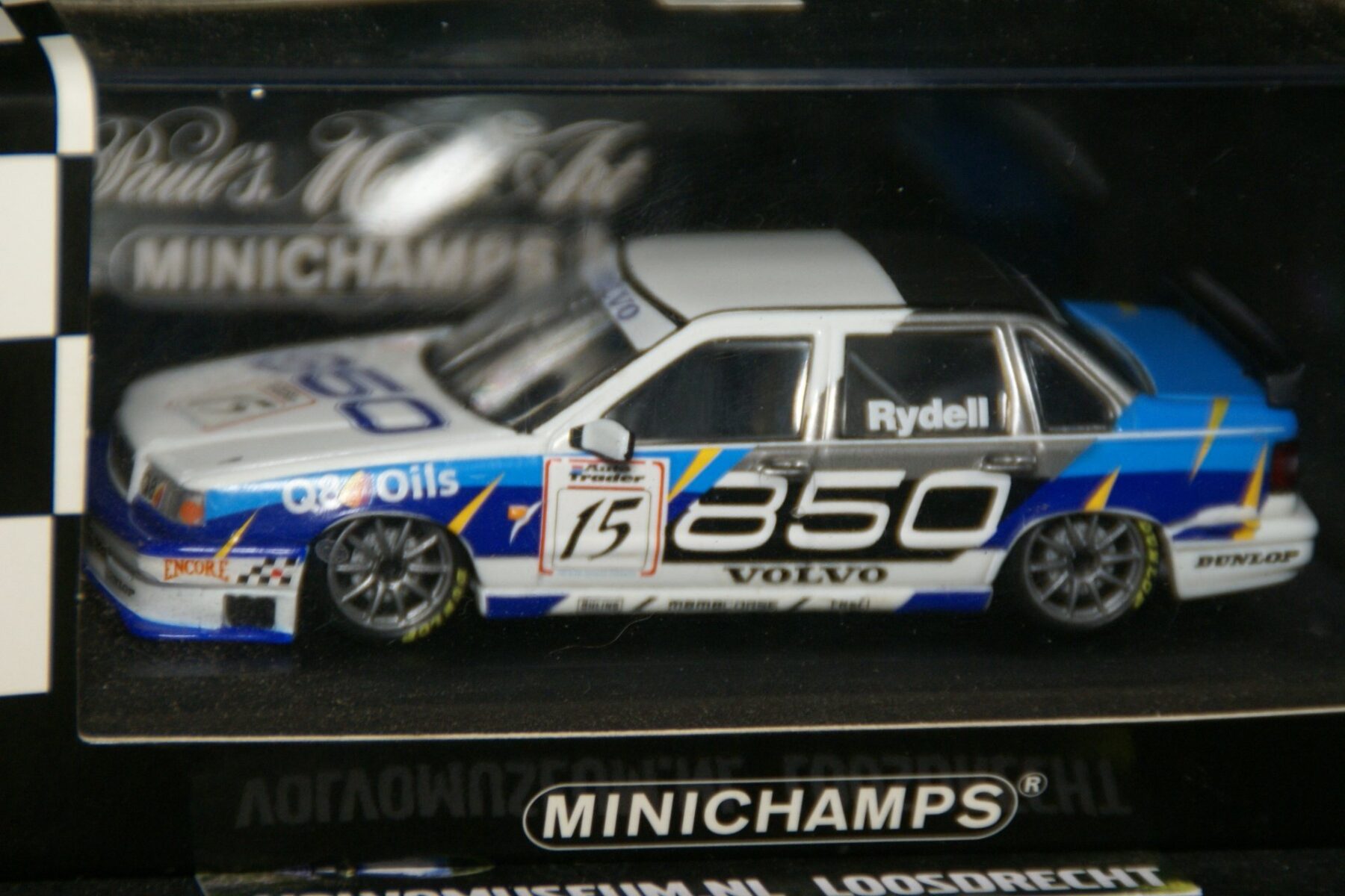 DSC03159 miniatuur Volvo 854 850 Rydell racer 1op43 Minichamps MB