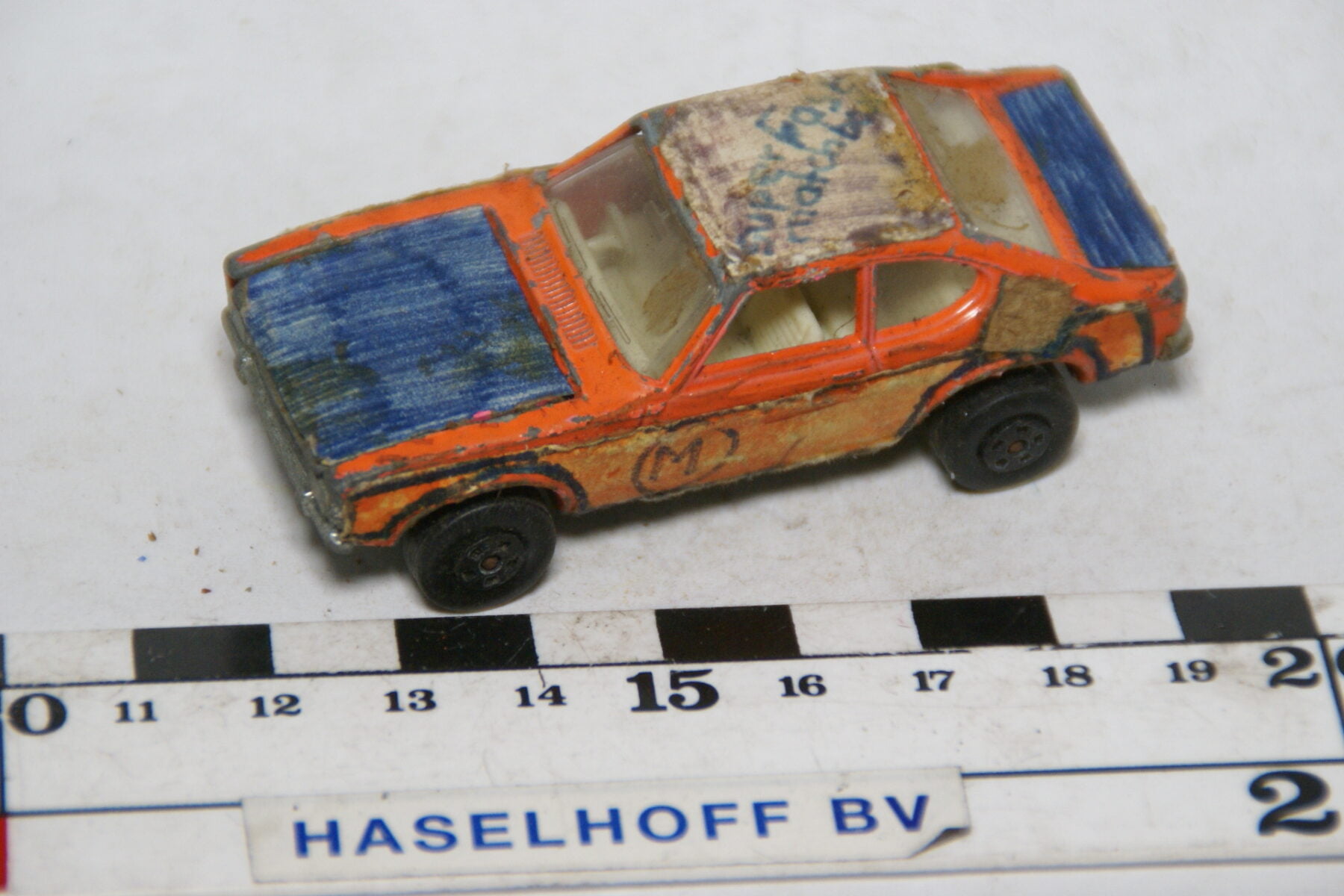 DSC07858 miniatuur 1970 Ford Capri oranje ca 1op70 Matcbox nr 54