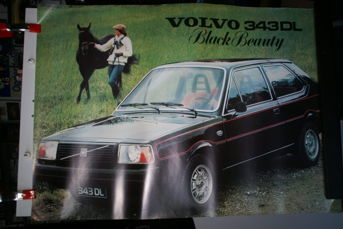 DSC02116 1978 Volvo 343DL Black Beauty poster RSPPV5569