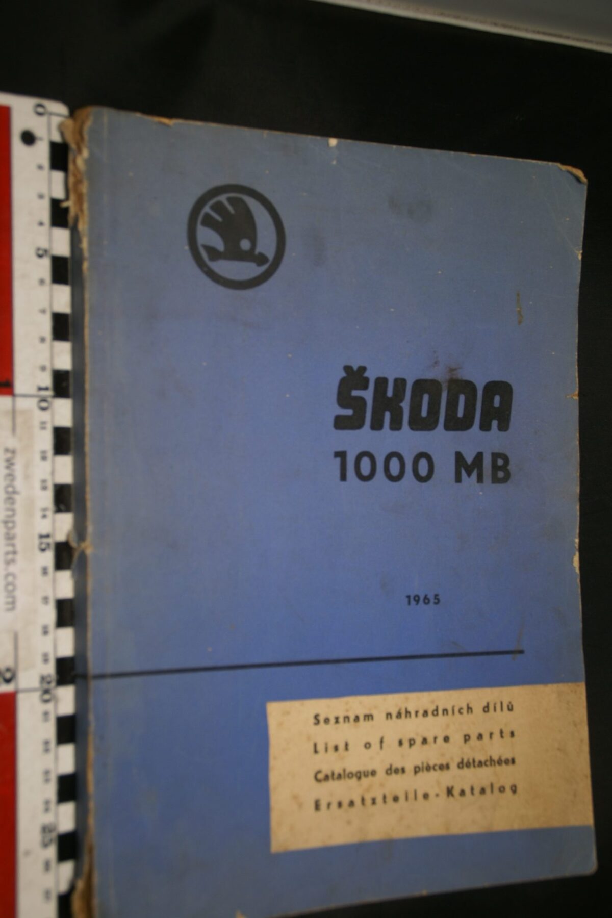 DSC02443 1965 Skoda 1000MB instructieboekje