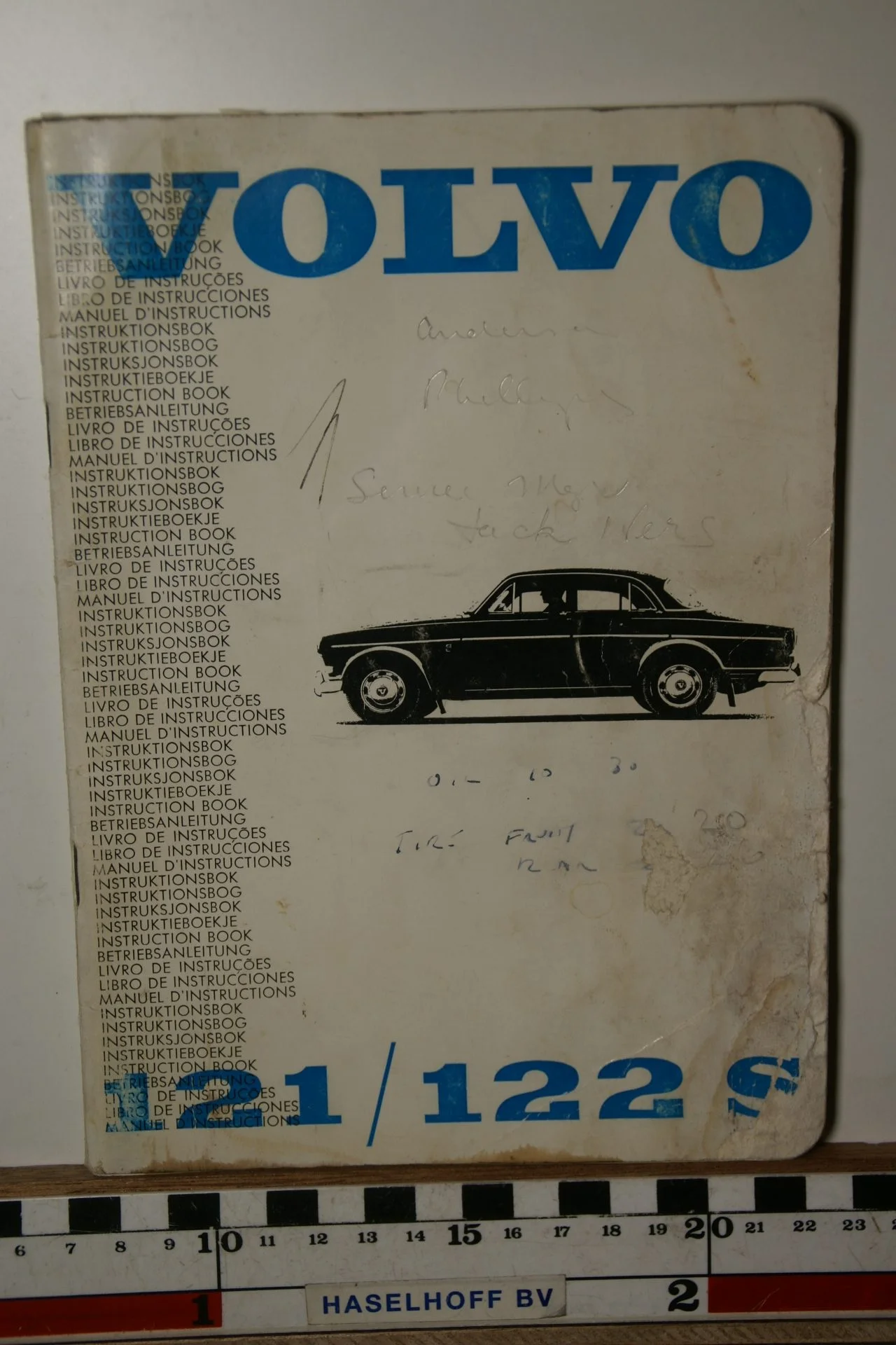 DSC02455 1966 instructieboekje Volvo Amazon TP446.1