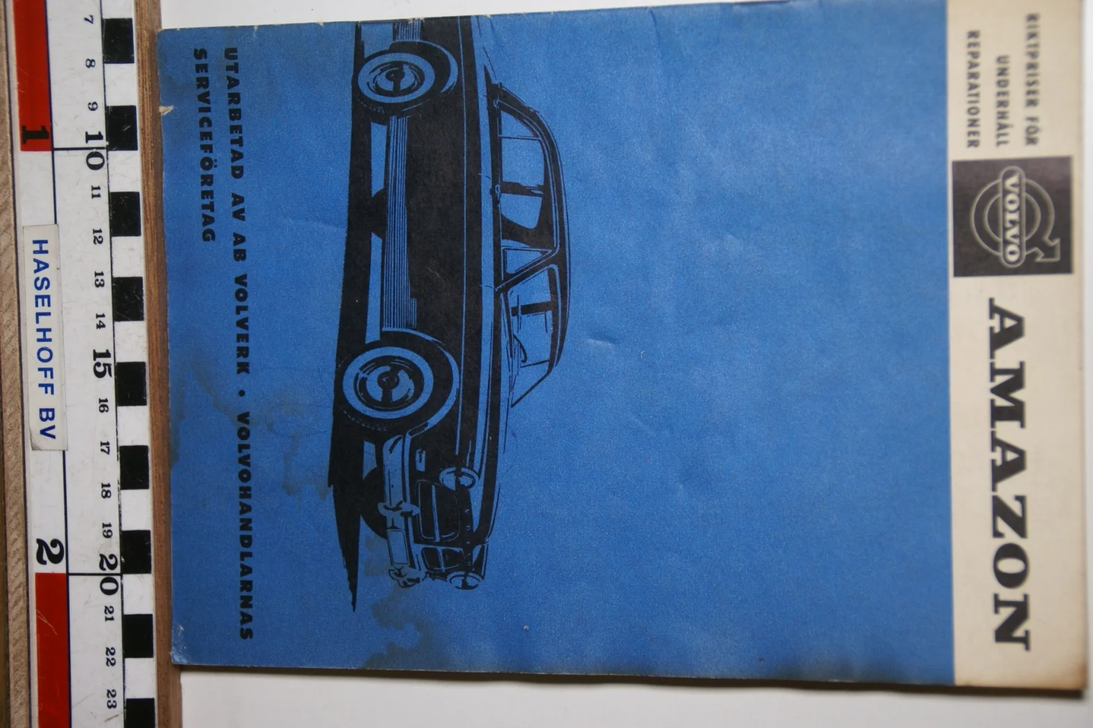 DSC02465 1963 boekje Volvo Amazon reparaties