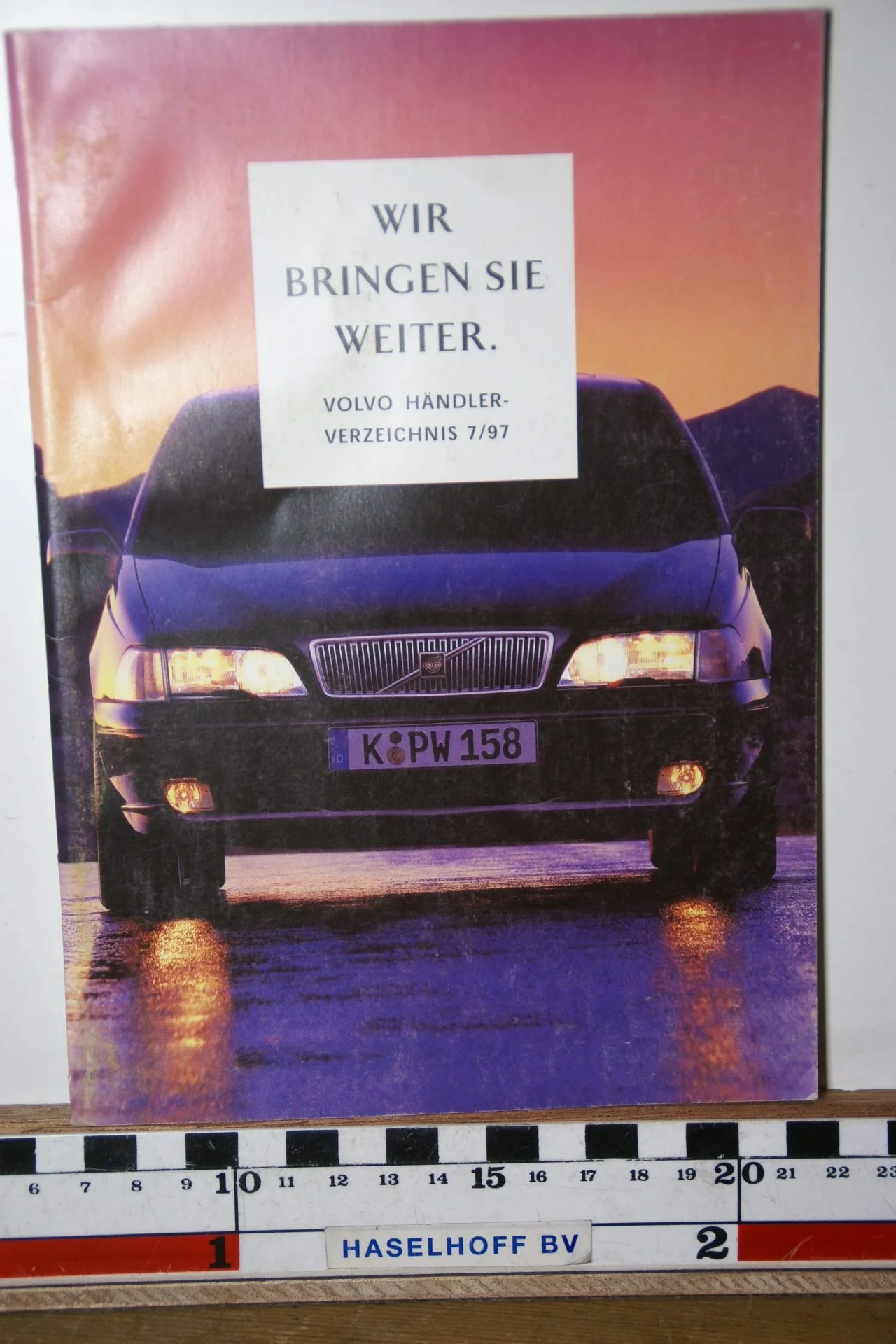 DSC02475 1997 boekje Met Volvo in Duitsland 1997