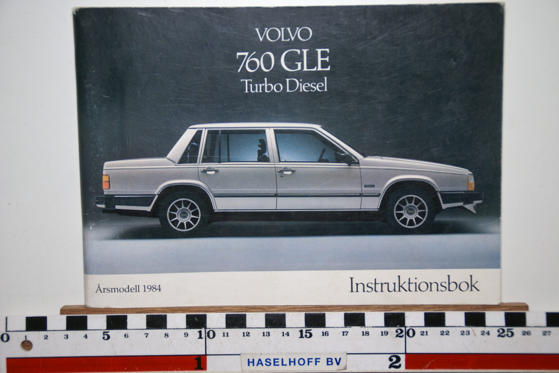DSC02533 1983 instructieboekje Volvo 760GLE TD TP2435 1 van 3500