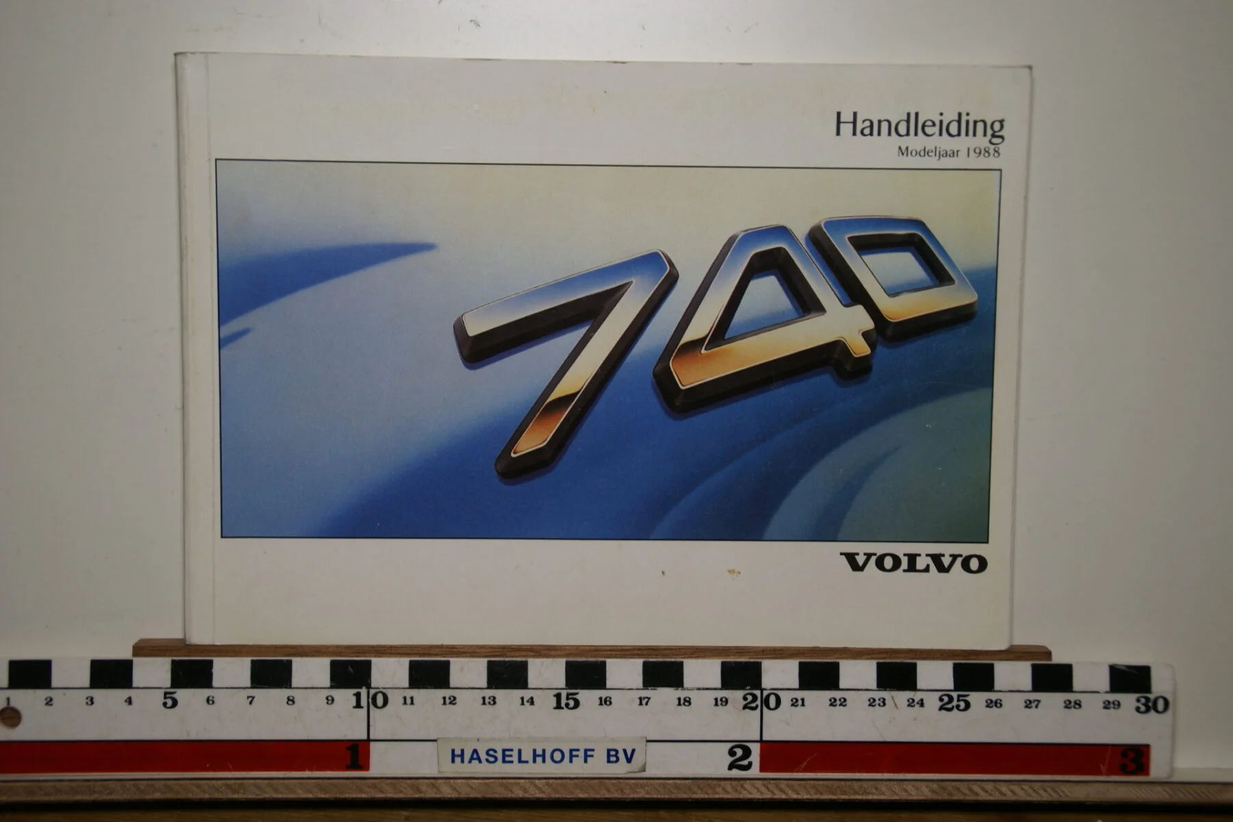 DSC02537 1988 instructieboekje Volvo 740 TP2822