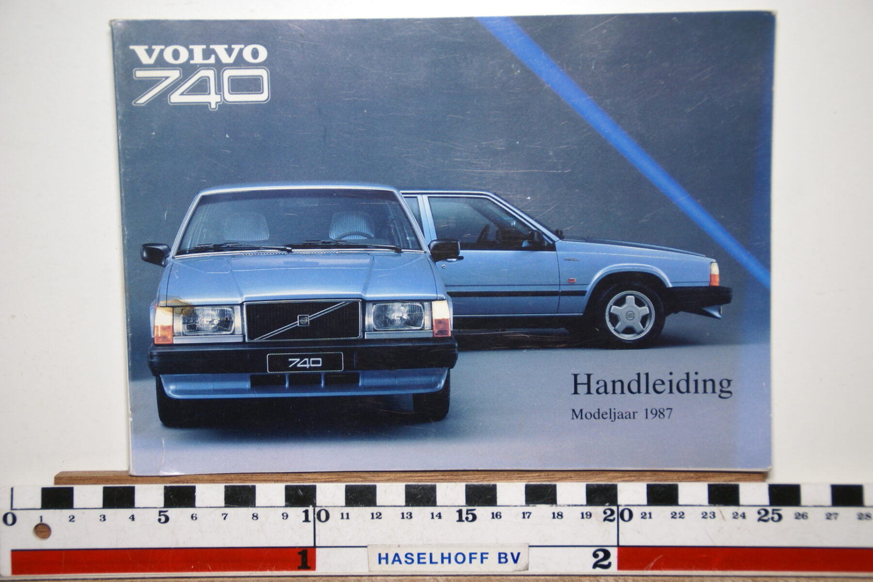 DSC02541 1987 instructieboekje Volvo 740 TP2765.1