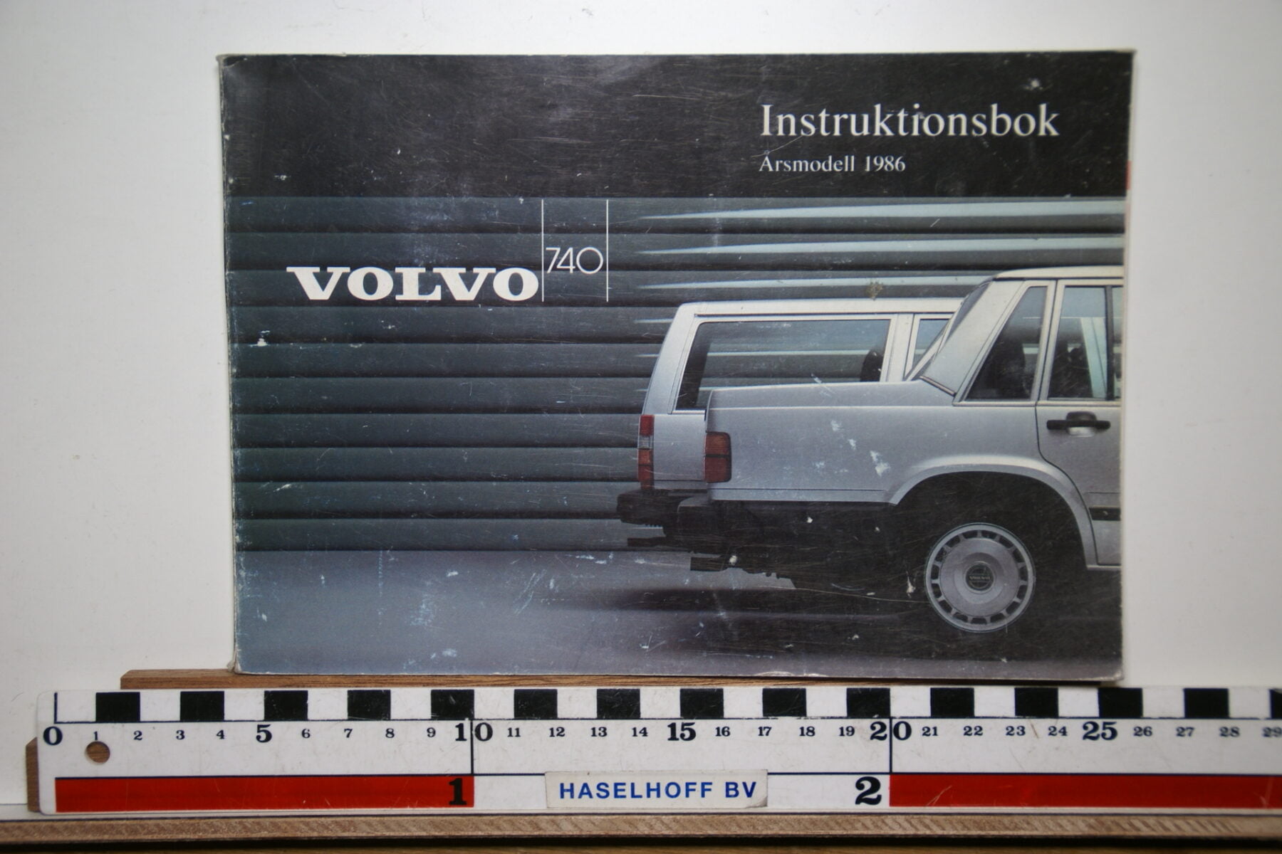 DSC02547 1986 instructieboekje Volvo 740 TP2632.2