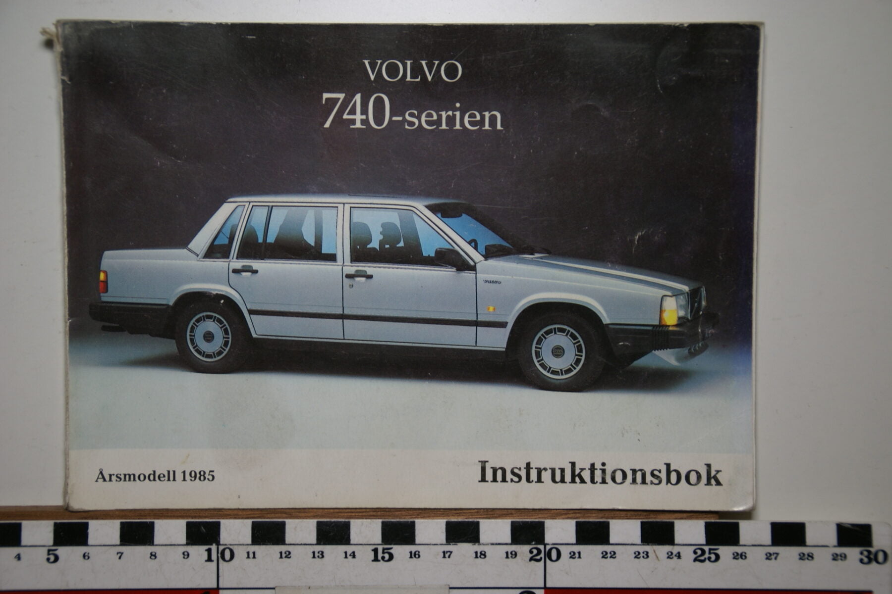 DSC02551 1985 instructieboekje Volvo 740 TP2553.1