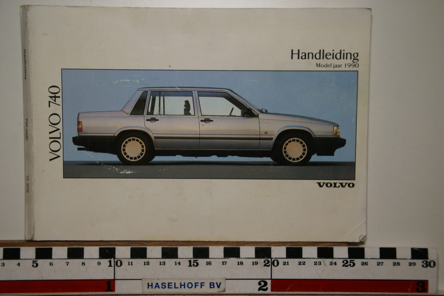 DSC02553 1990 instructieboekje Volvo 740 TP3036