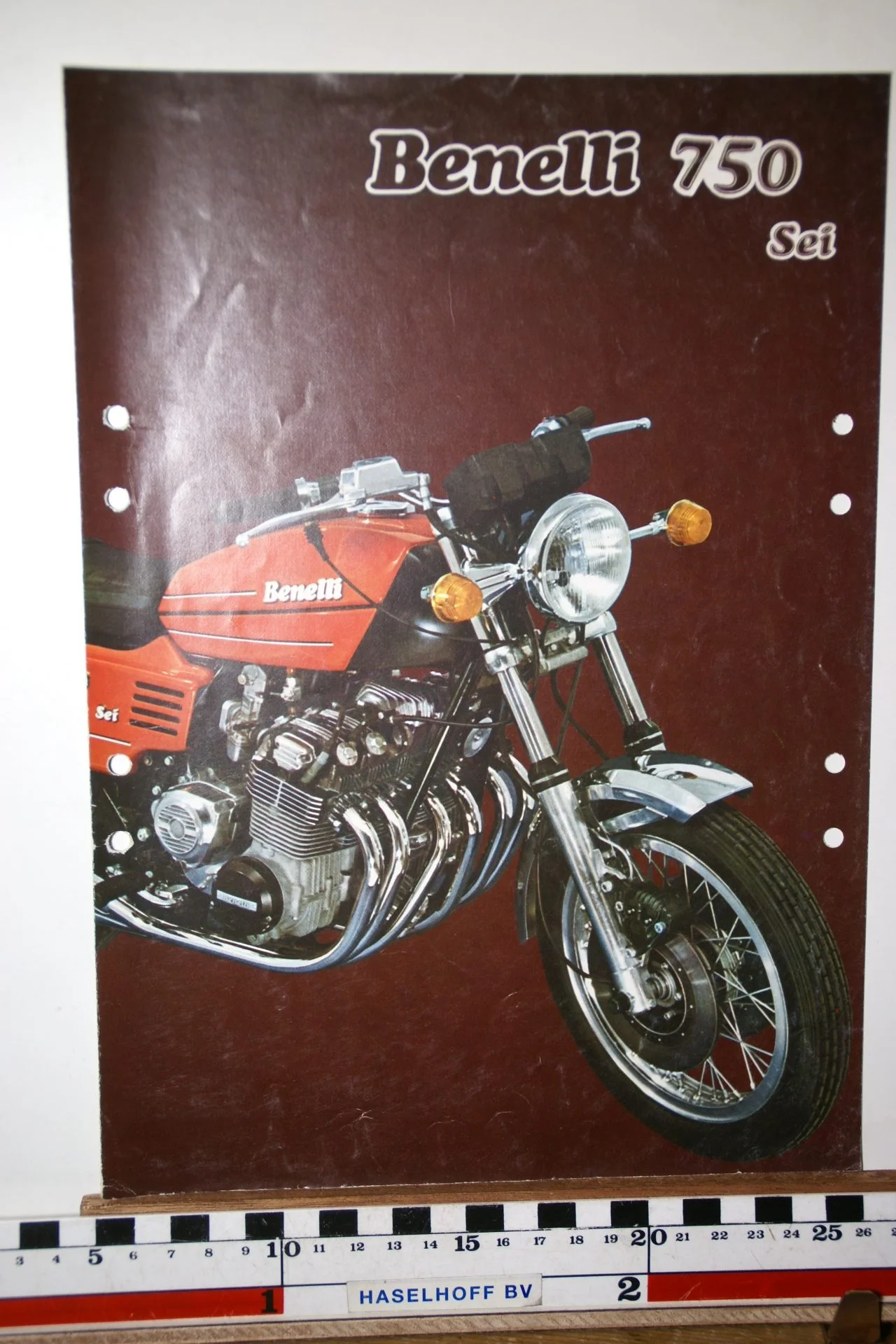 DSC02674 ca 1977 brochure Benelli 750 SEI