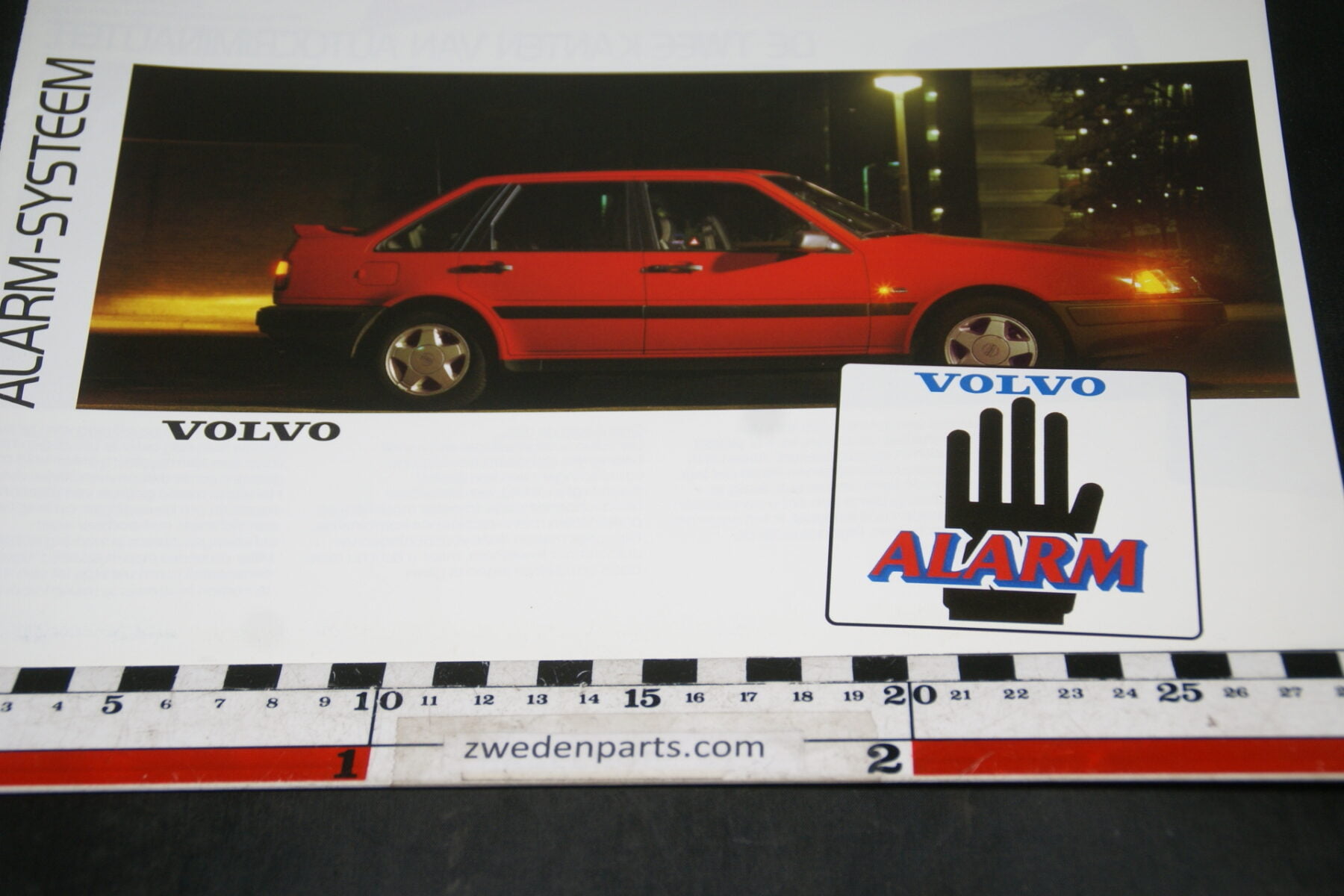 DSC03863 1989 brochure Volvo alarmsysteem CARPAC 1160