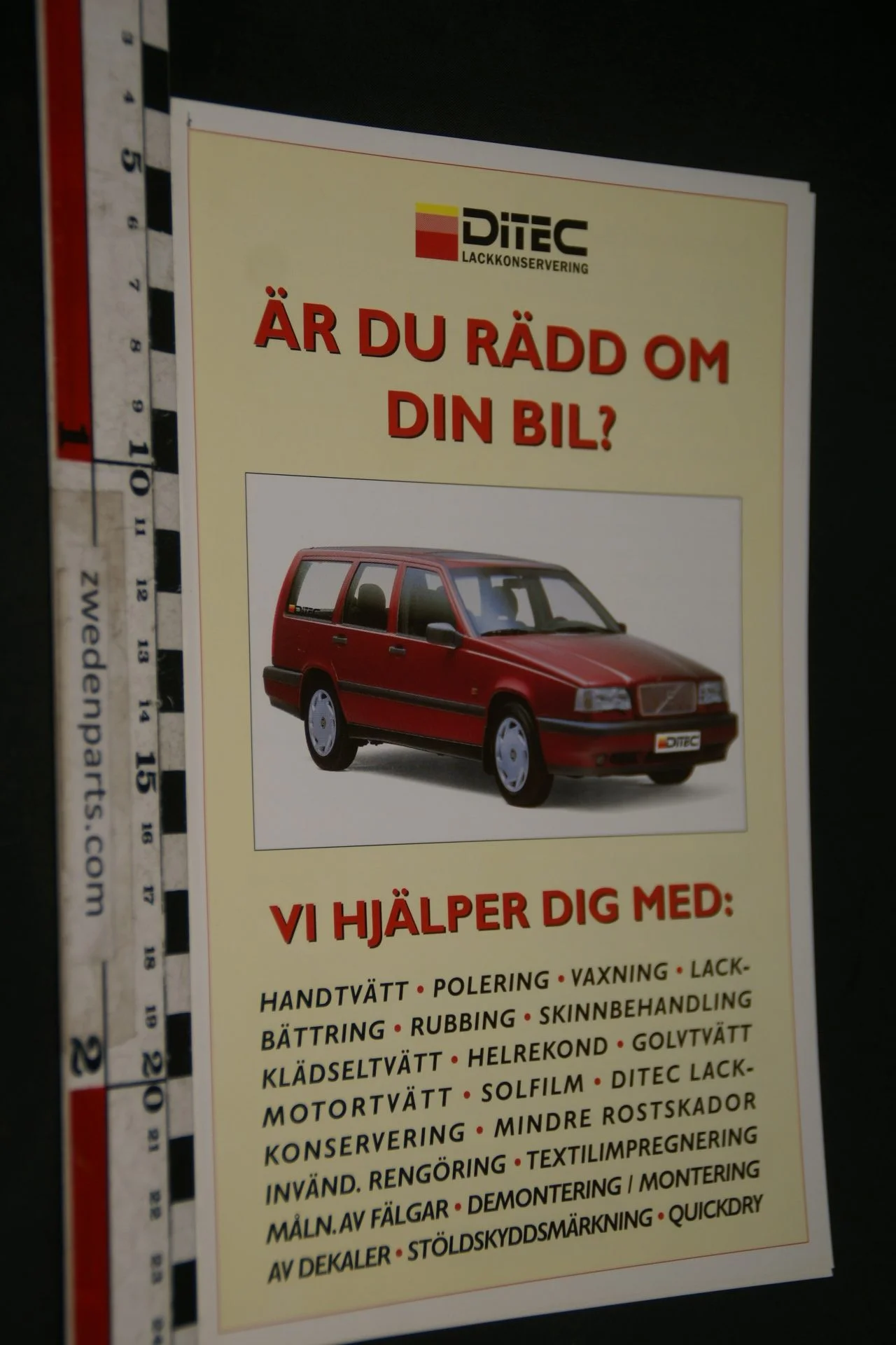 DSC03912 brochure Volvo 850 lakbehandeling RMT Svenskt rotated