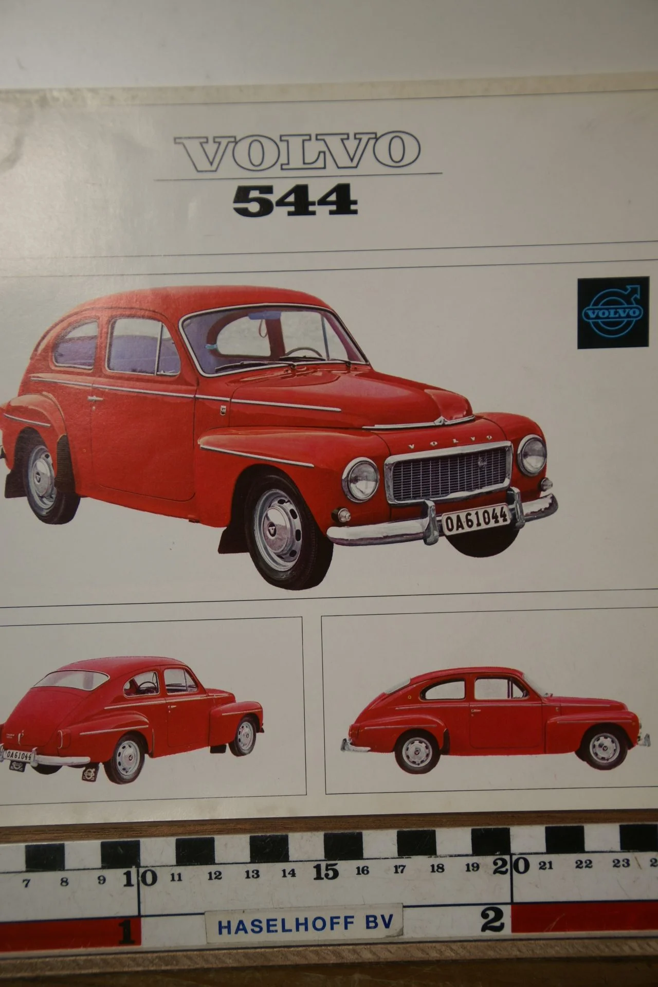 DSC04112 1964 brochure dubbelsheet Volvo PV544 Nederlands RK1555 rotated