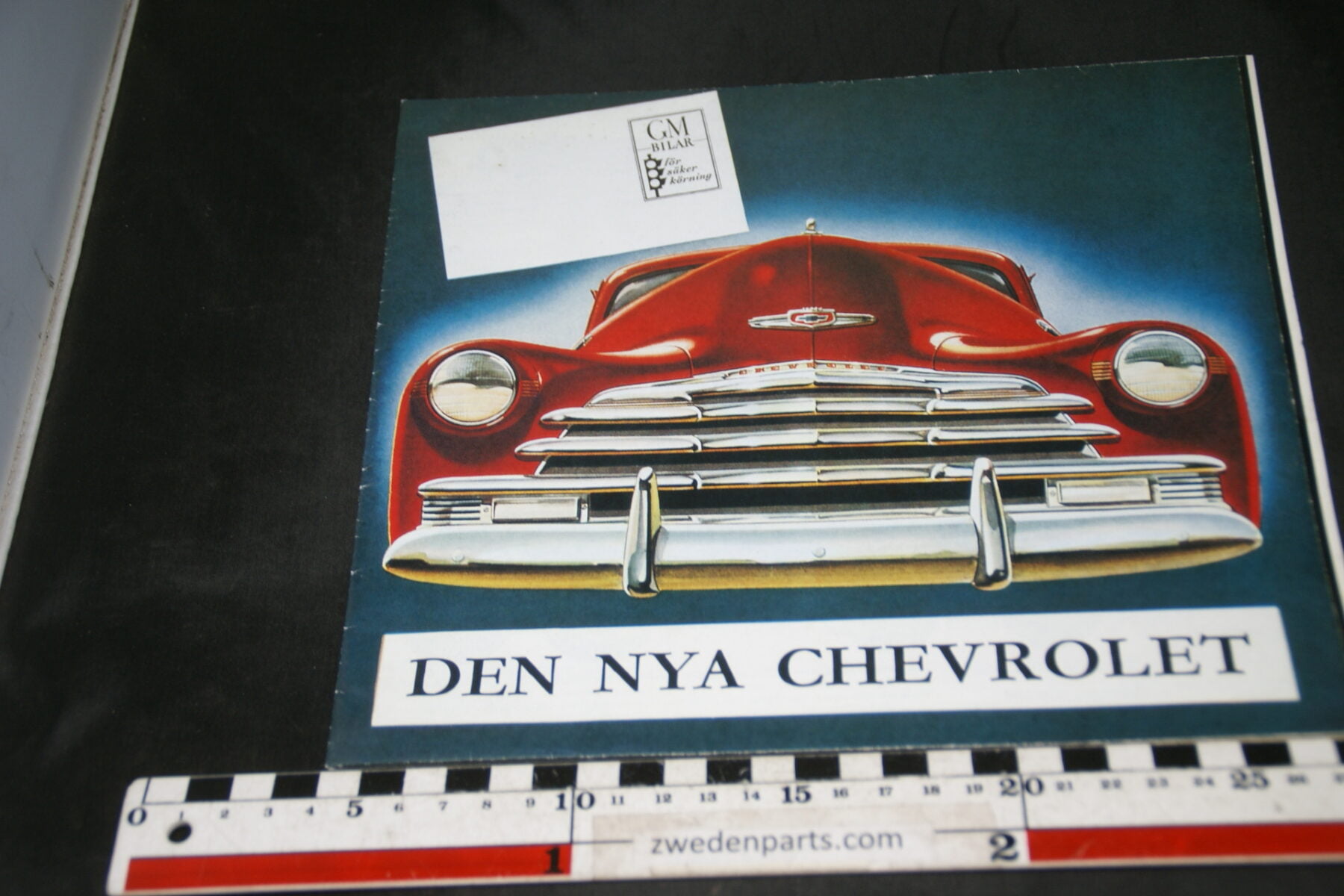 DSC04691 ca 1947 brochure Chevrolet Svenskt