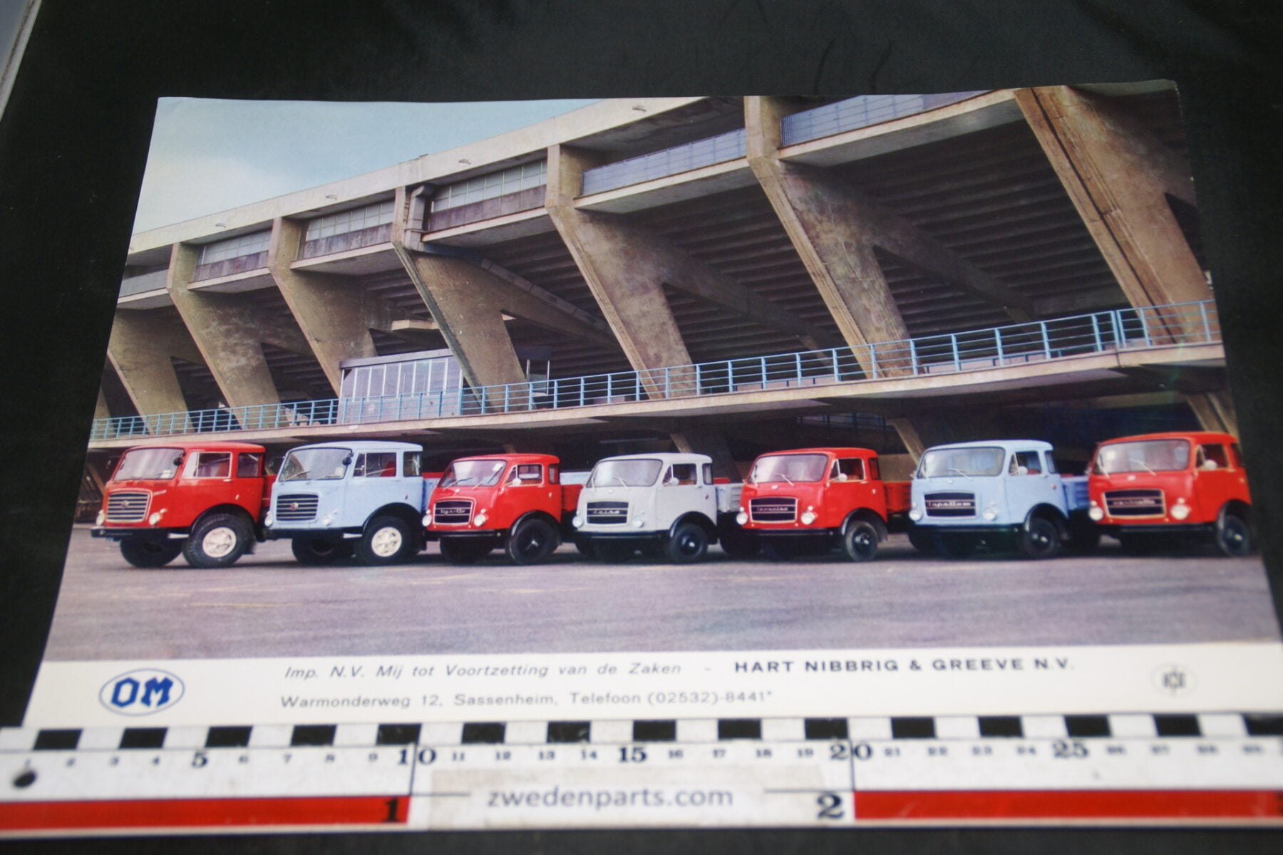 DSC04711 ca 1970 brochure OM vrachtwagens