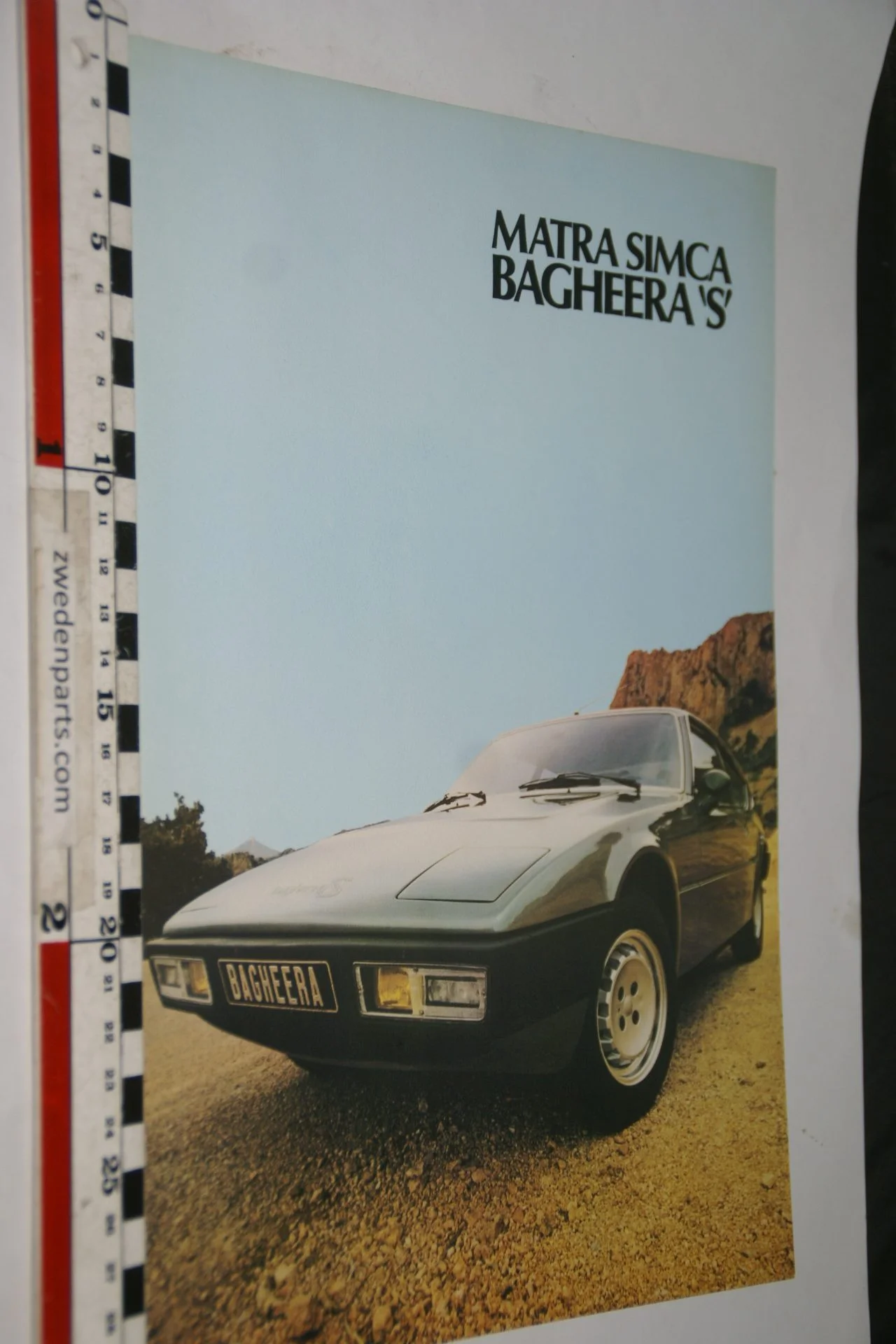 DSC04885  Matra Simca Bagheera S  brochure