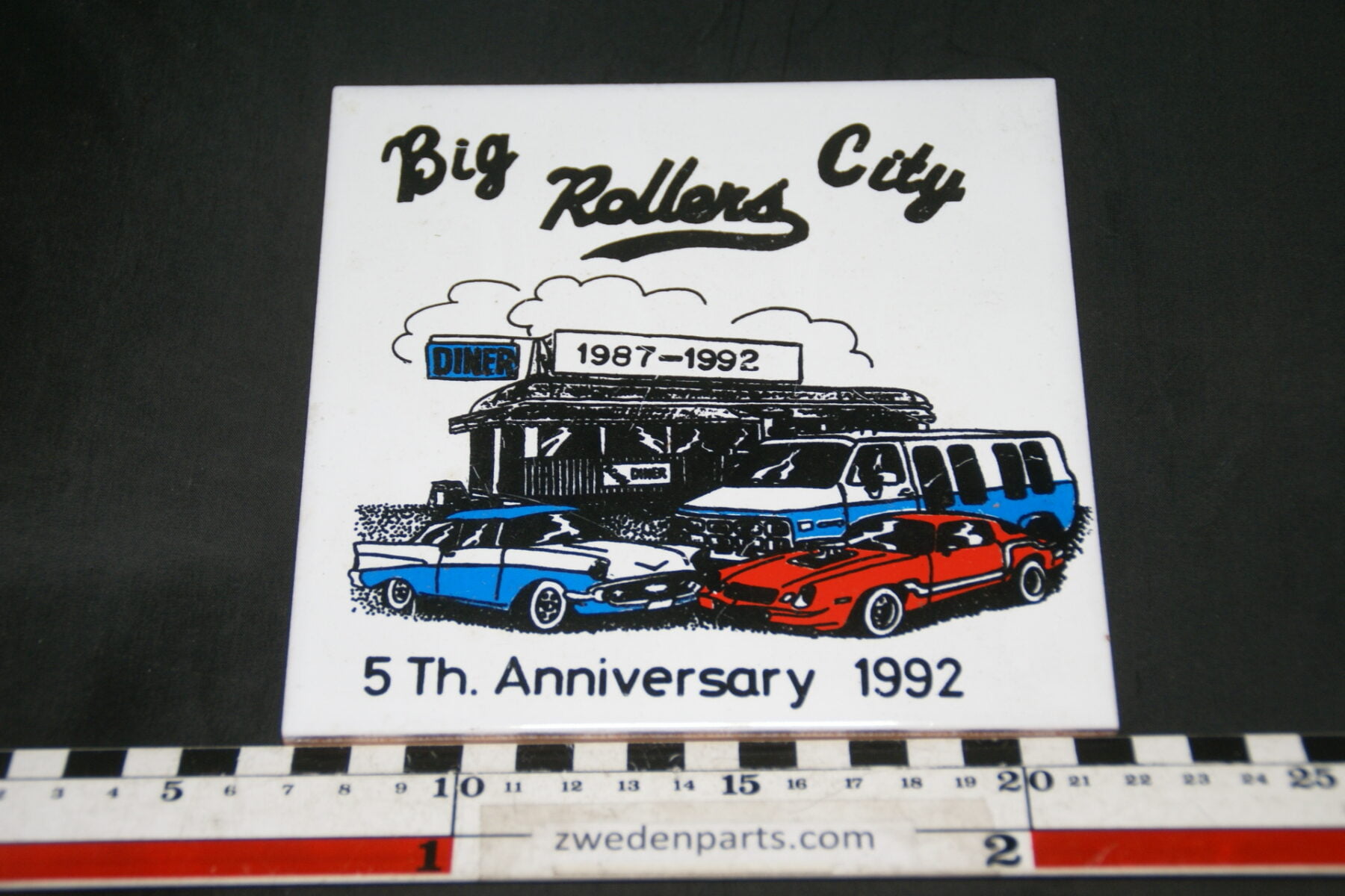 DSC04951 1992 tegel 5e verjaardag Big City Rollers