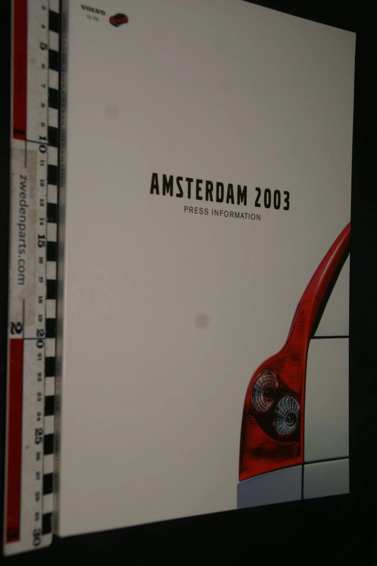 DSC04954 2003 Amsterdam Volvo S80 persmap met persberichten en CD