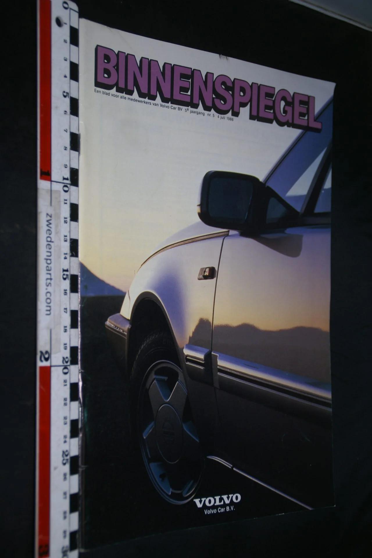 DSC05103 1986 tijdschrift Volvo Binnenspiegel nr 5