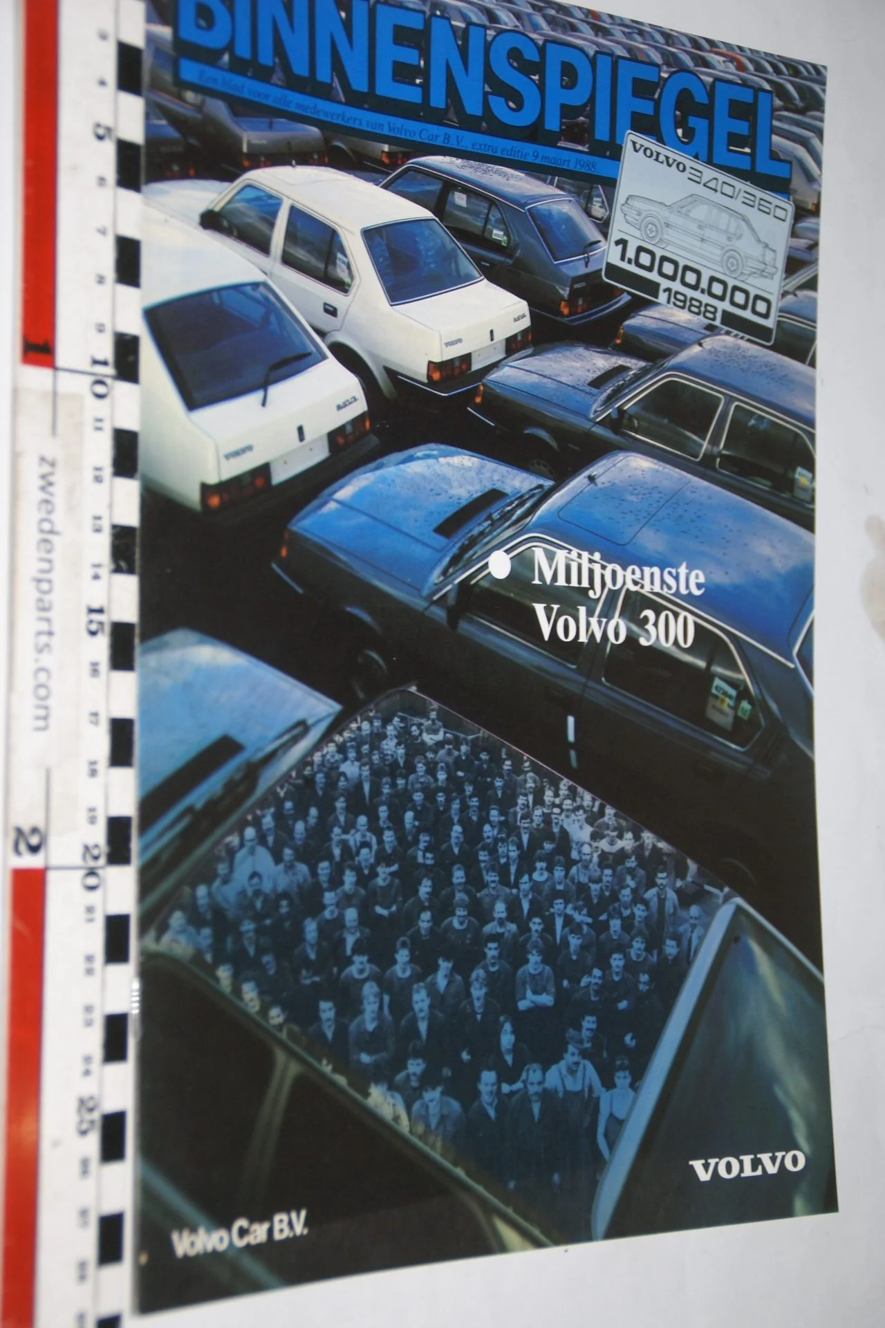 DSC05177 1988 tijdschrift Volvo Binnenspiegel nr 3