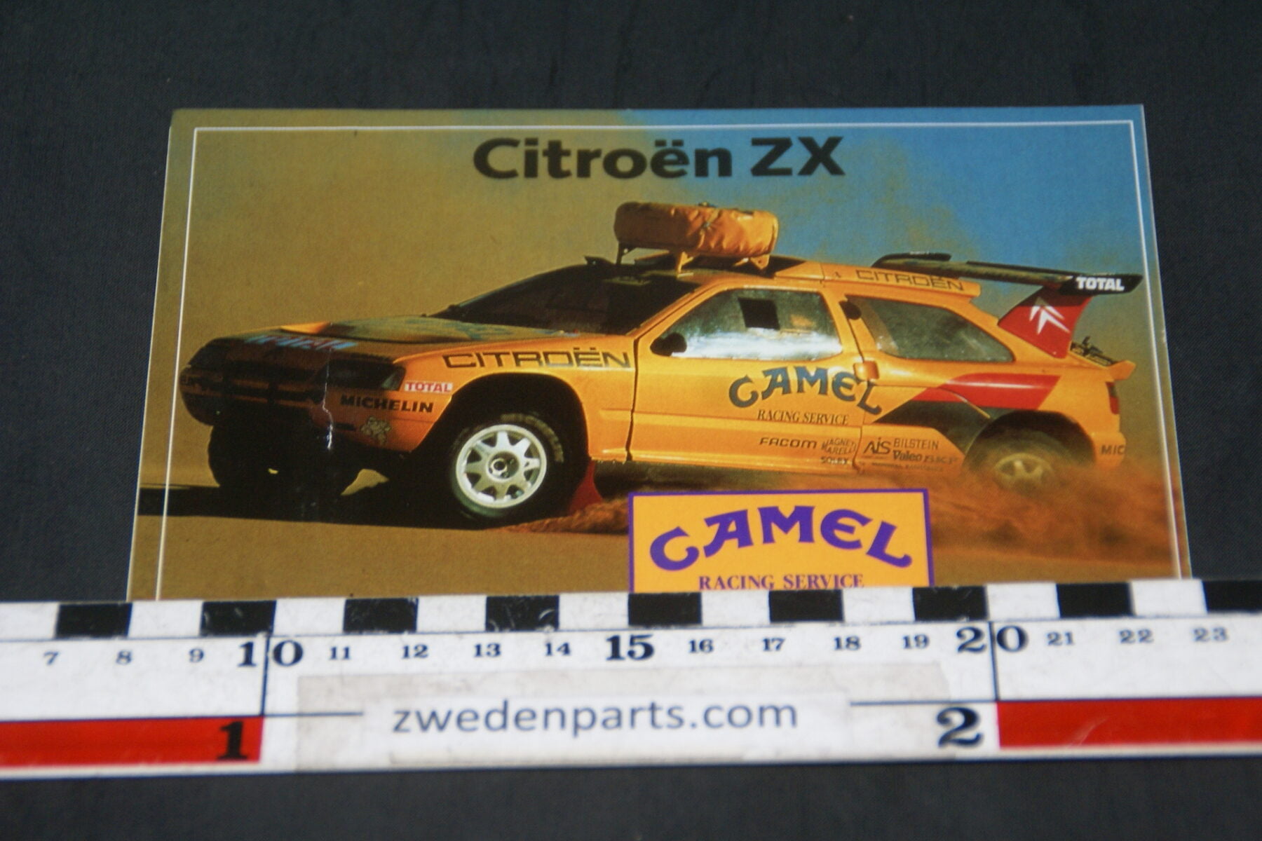 DSC05224  sticker Citroen ZX Camelrallye