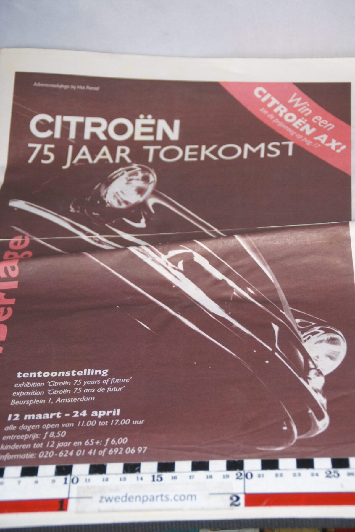 DSC05229 1994 krant speciale uitgave Citroen 75 jaar