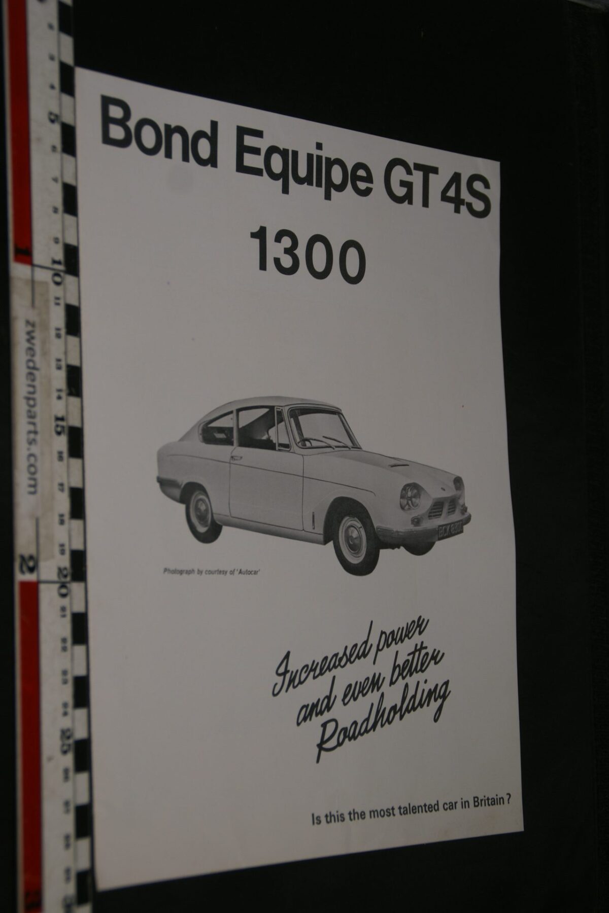 DSC05256 1968 brochure Bond Equipe GT 4S 1300