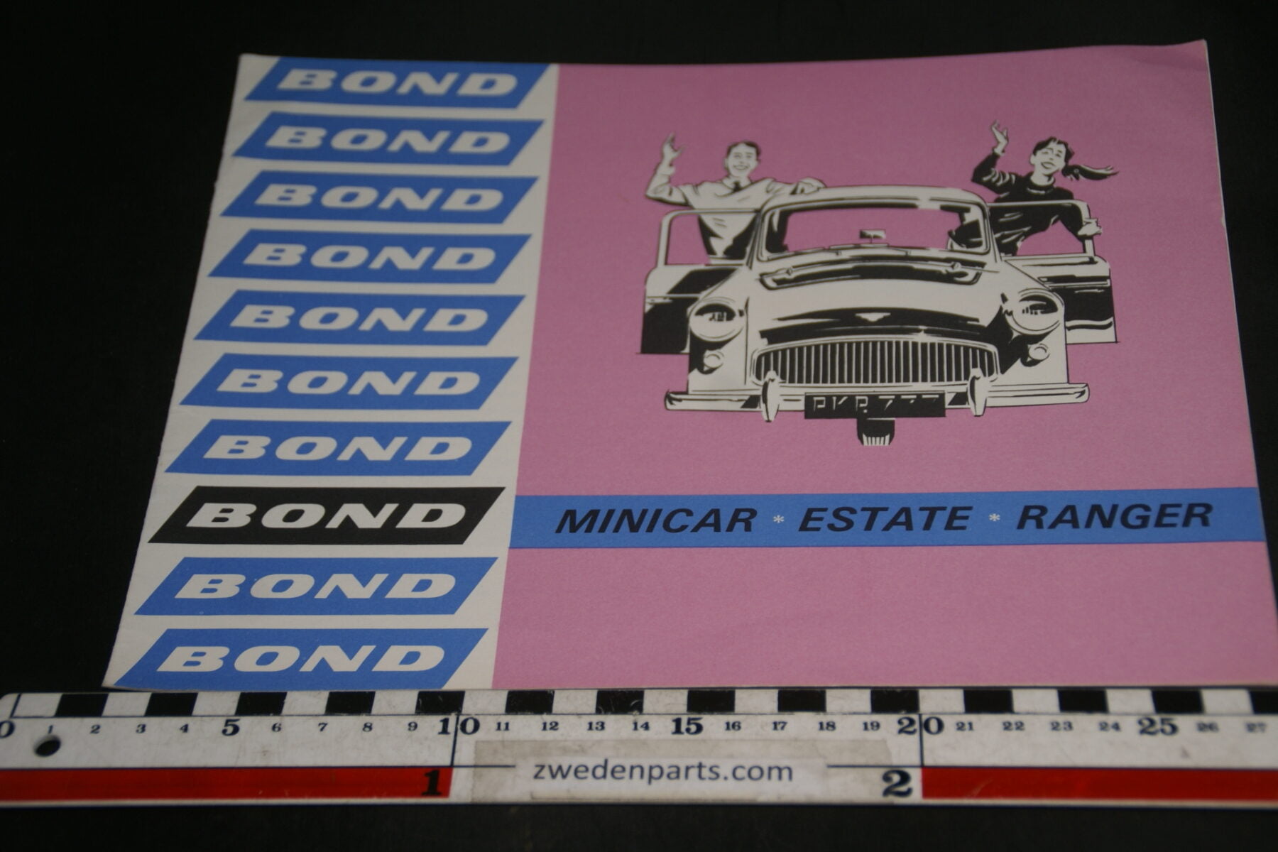 DSC05280 brochure Bond Minicar, Estate, Ranger