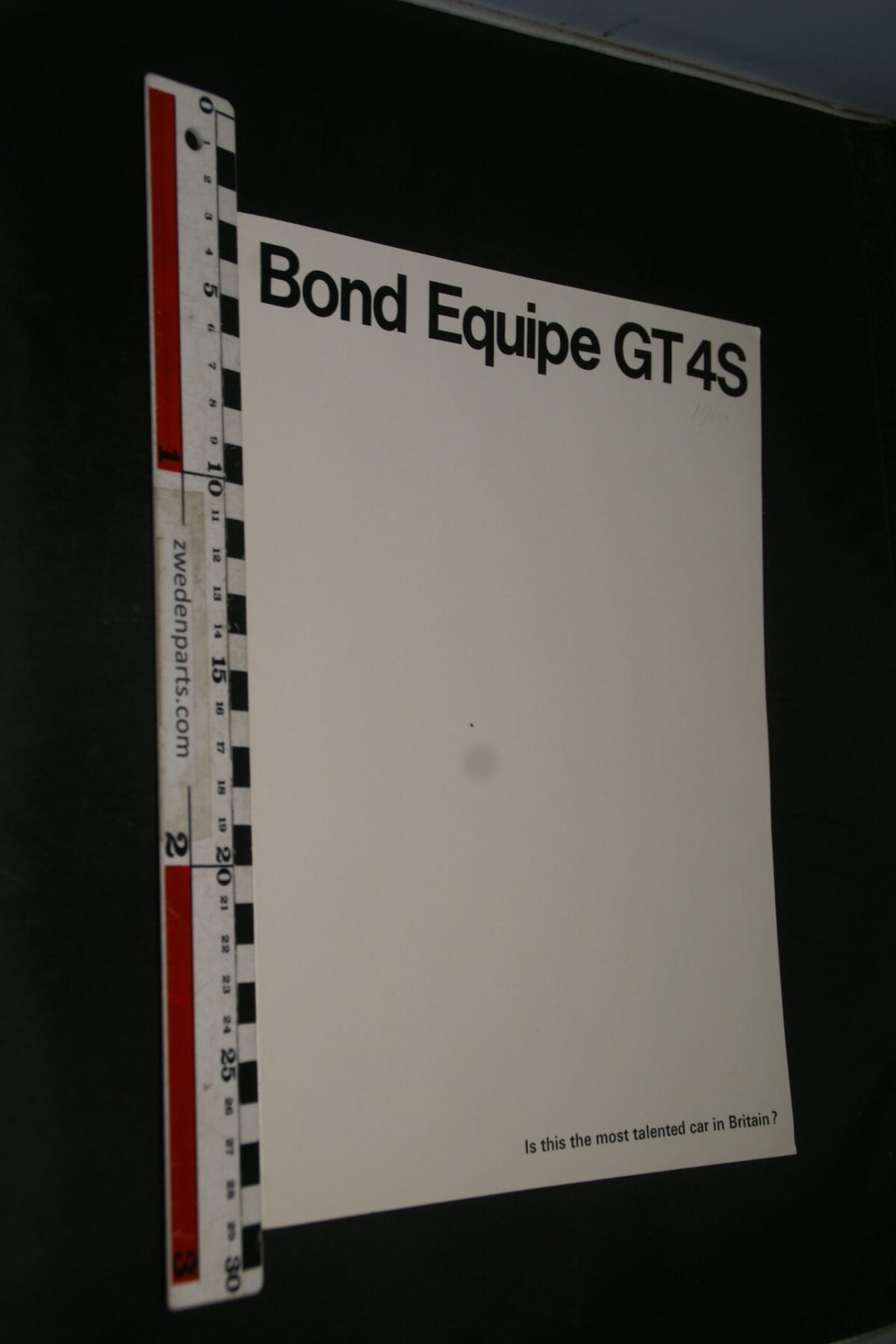 DSC05288 brochure Bond Equipe GT4S
