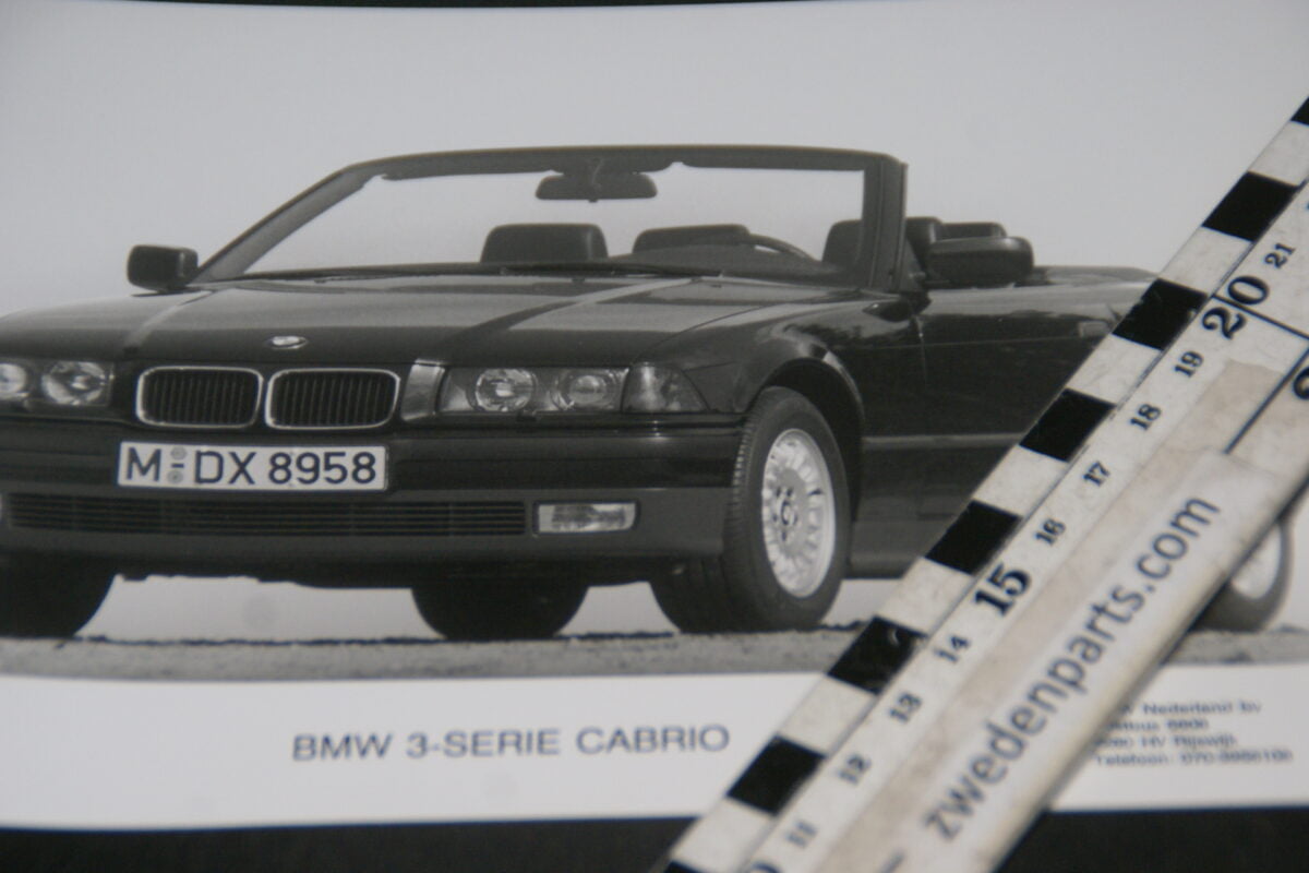 DSC05299 originele persfoto BMW 3 serie cabrio