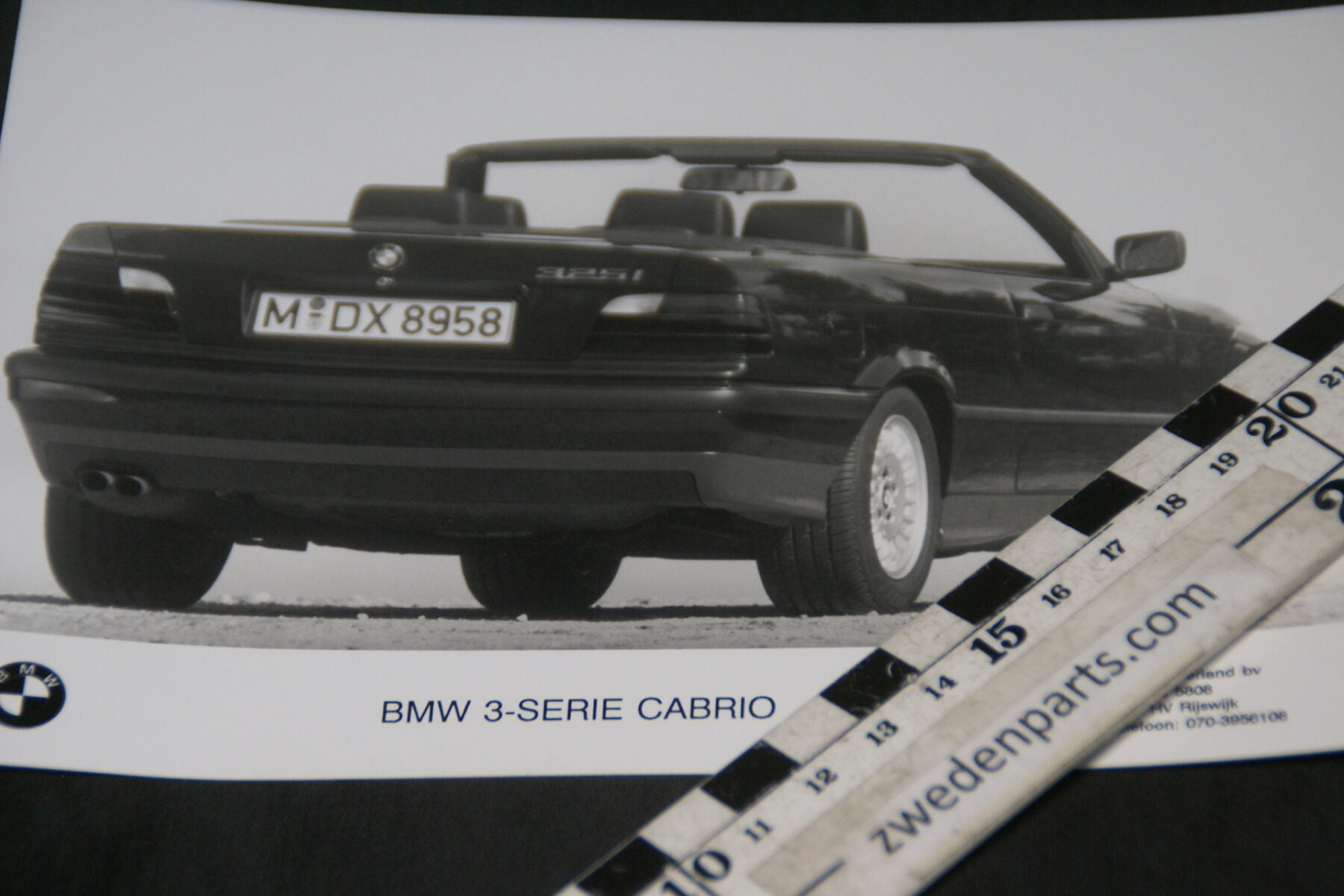DSC05301 originele persfoto BMW 3 serie cabrio