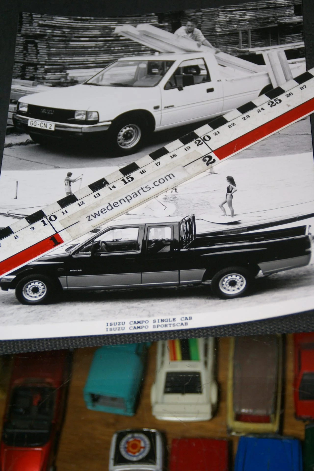 DSC05322 originele persfoto Isuzu Campo pickup