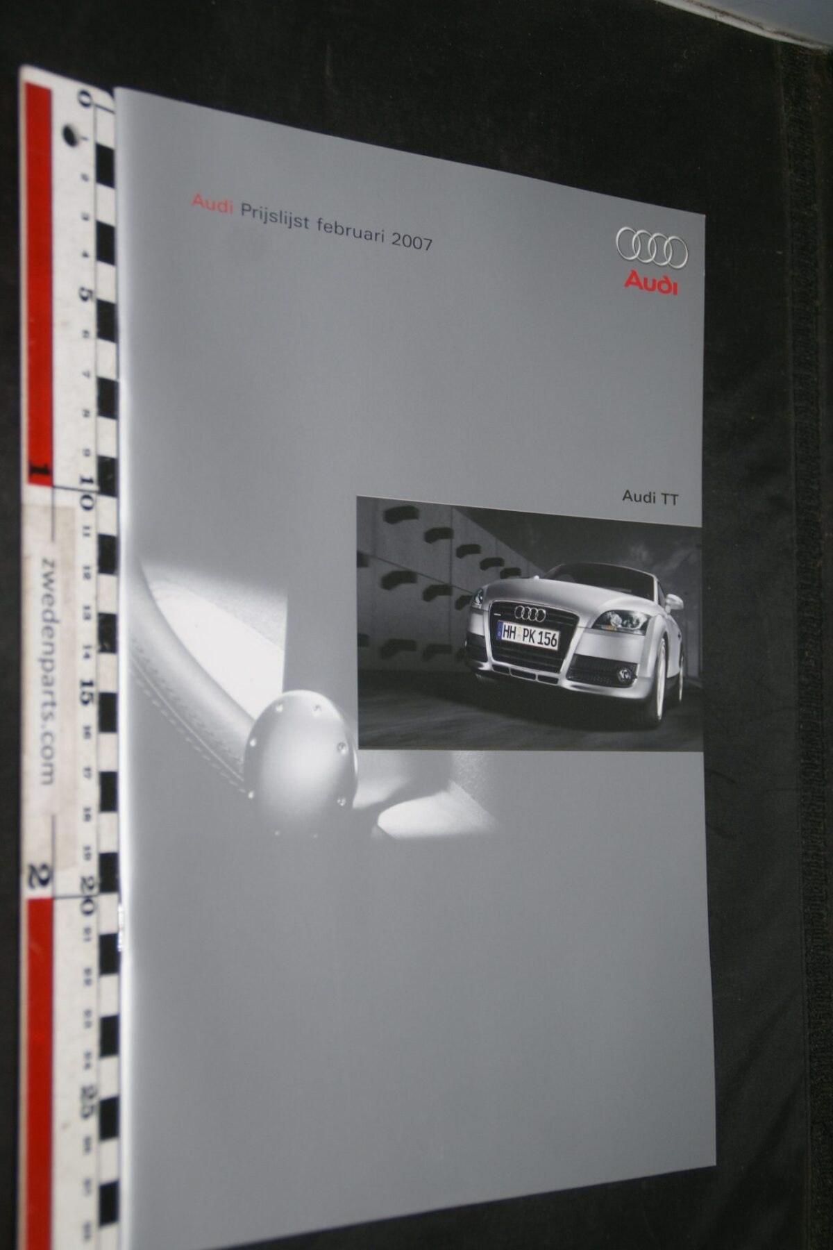 DSC05526 2007 brochure prijslijst Audi TT