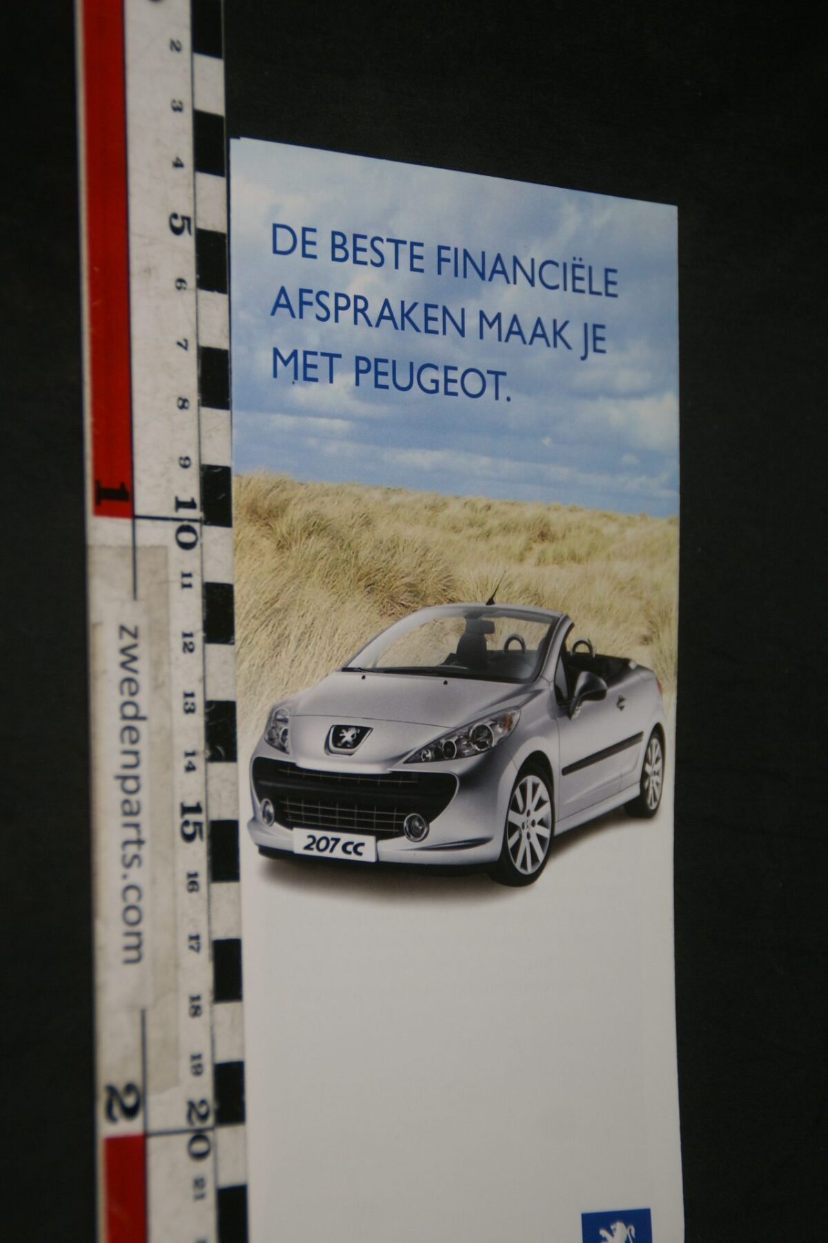 DSC05528 2007 brochure Peugeot 207 CC