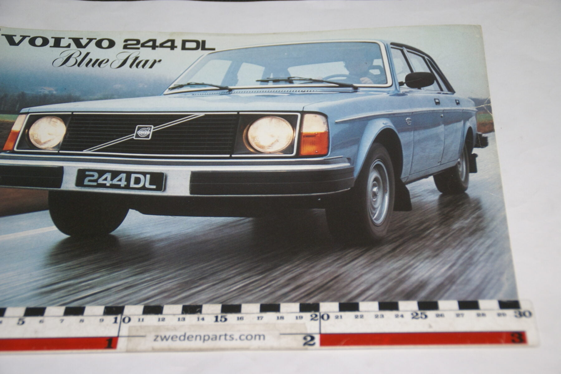 DSC05557 1978 brochure Volvo 244DL Blue Star nr RSP-PV 5699